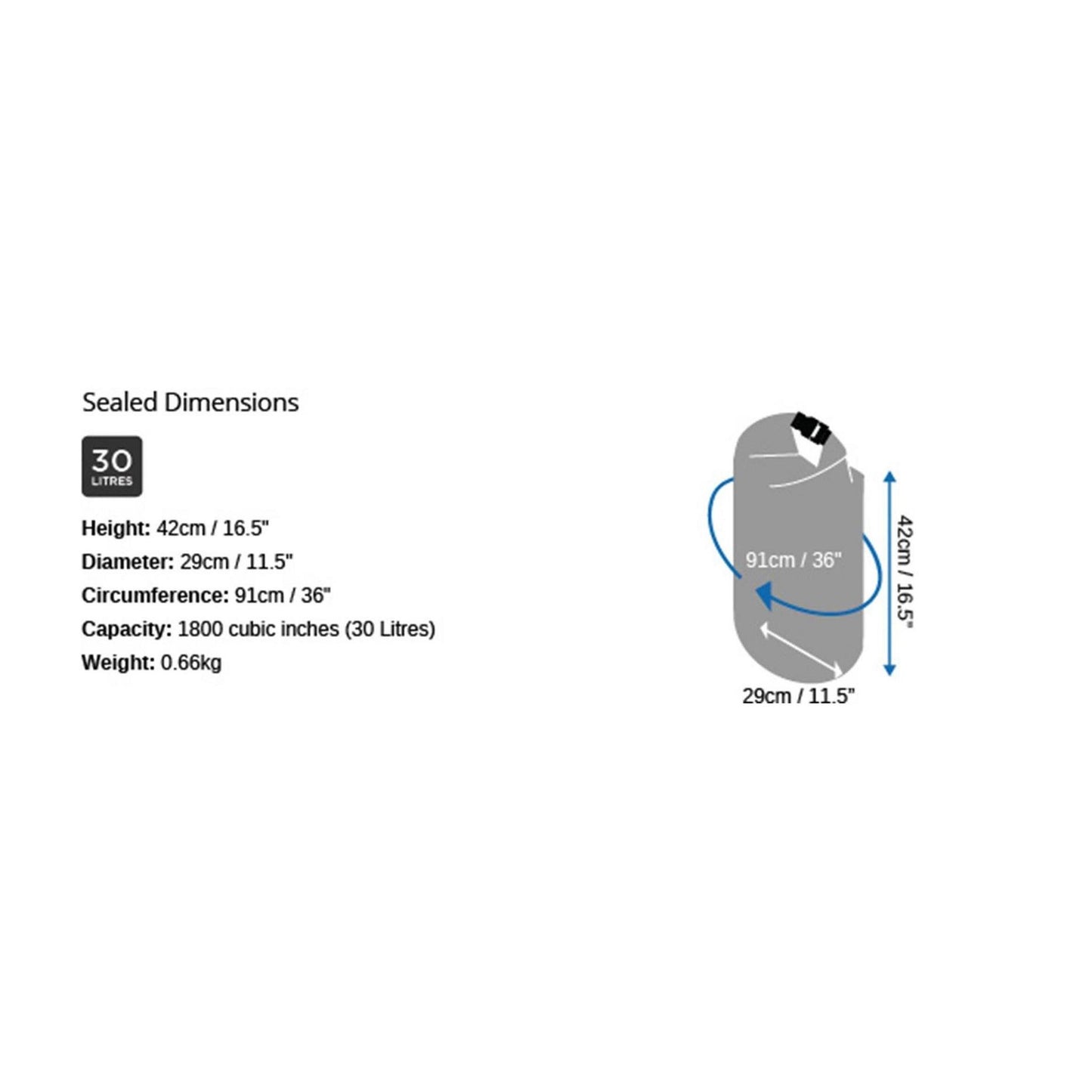 OverBoard wasserdichter Packsack