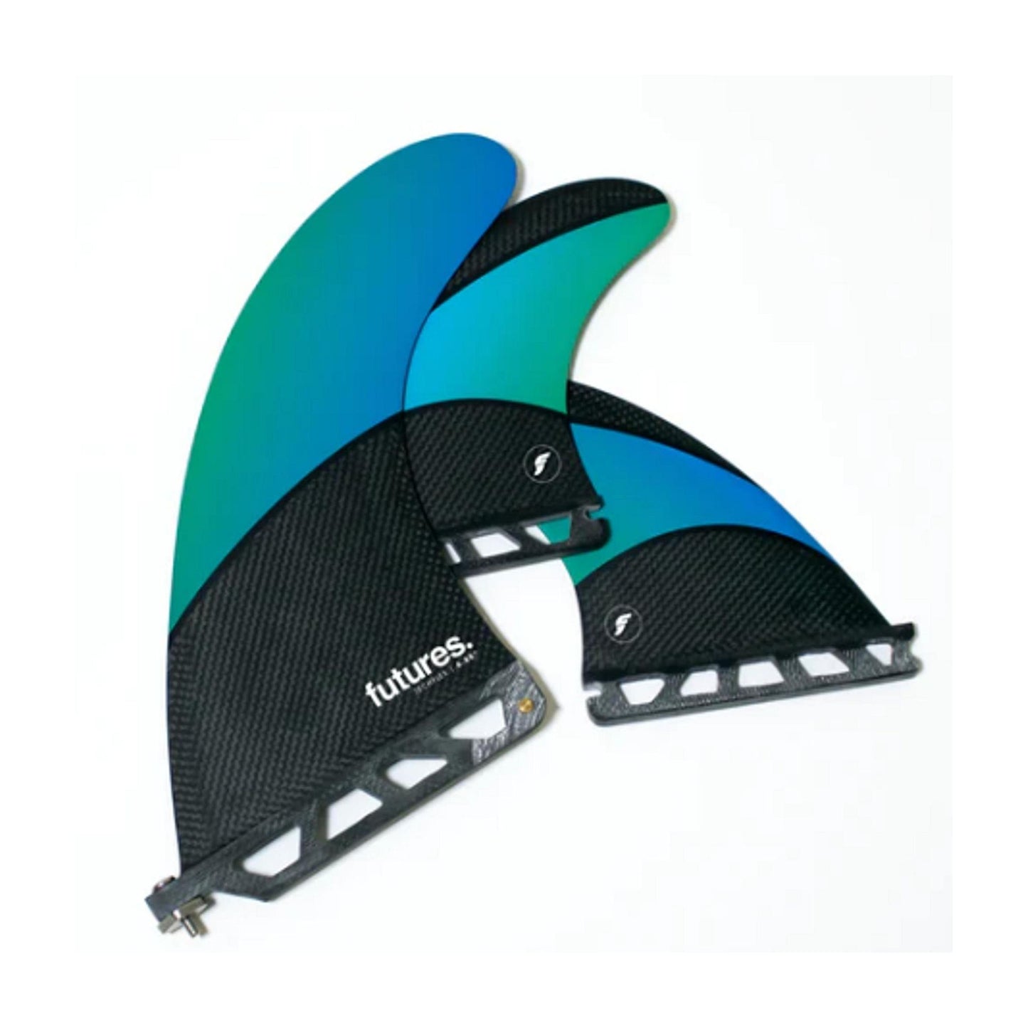 FUTURES 2+1 Fin Set Techflex Longboard