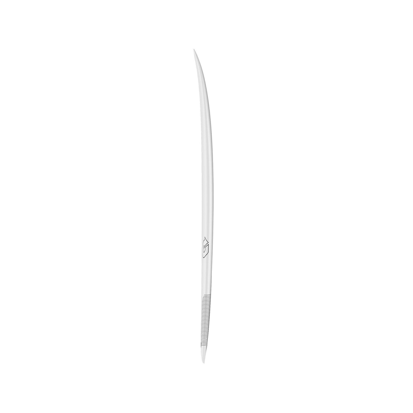 Surfboard TORQ TEC Twin Fish White