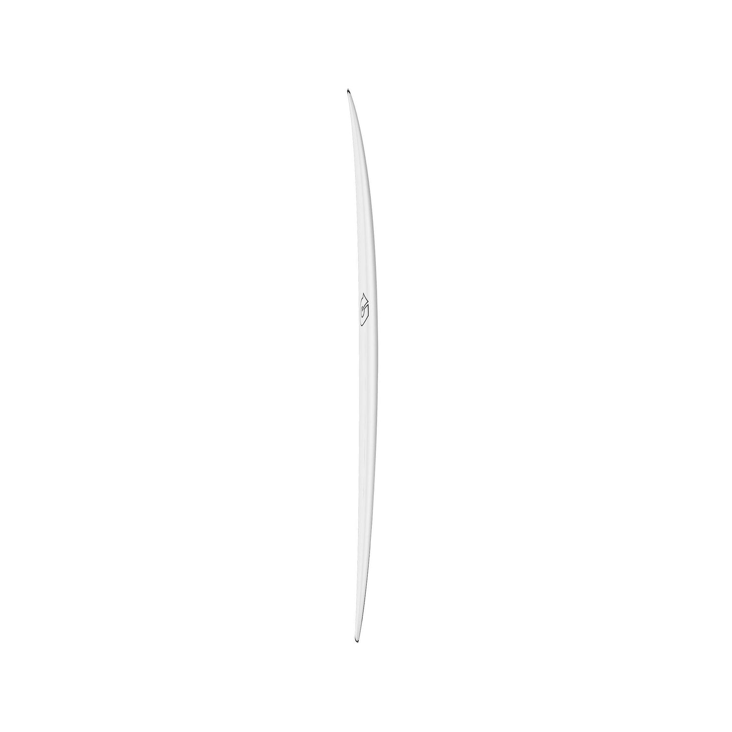 Surfboard TORQ TEC Chopper White Mid-Lenght Cruiser