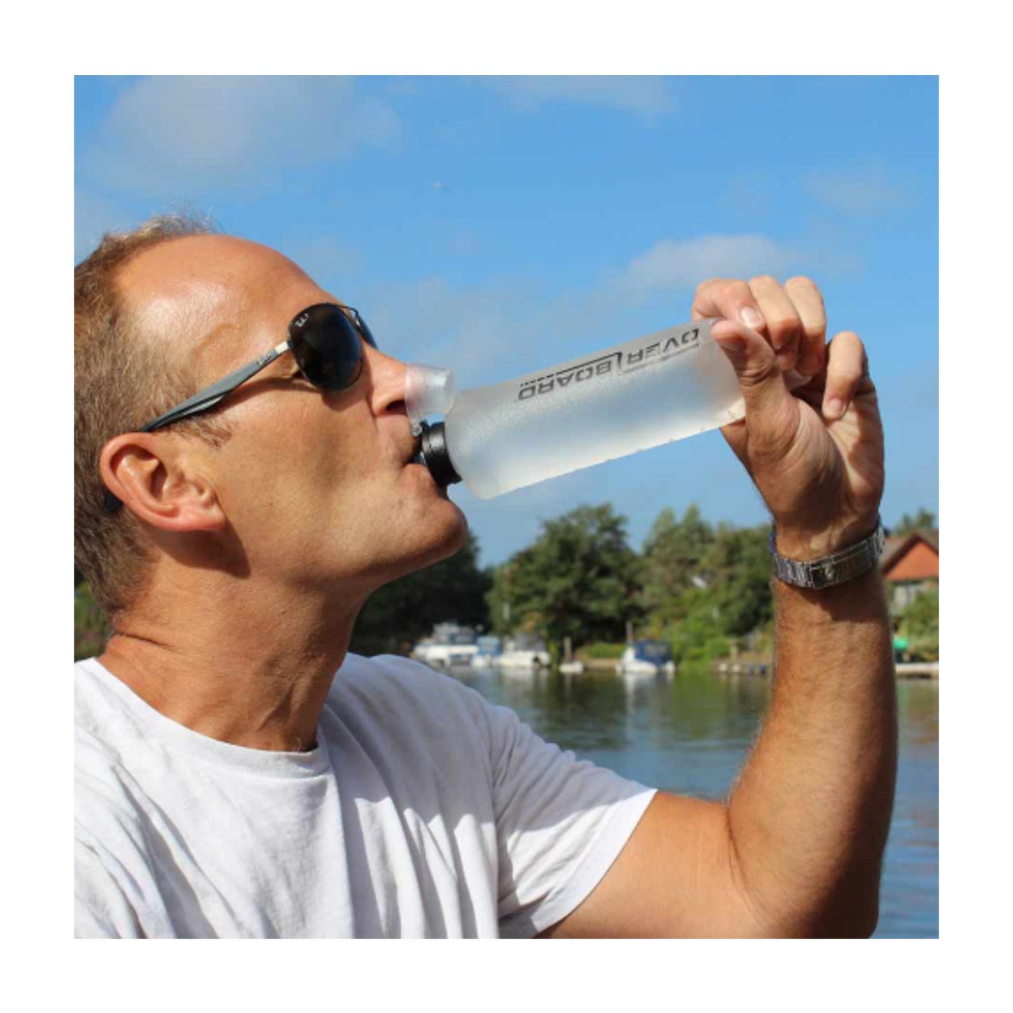 OverBoard Trinkflasche Soft Bottle 450ml