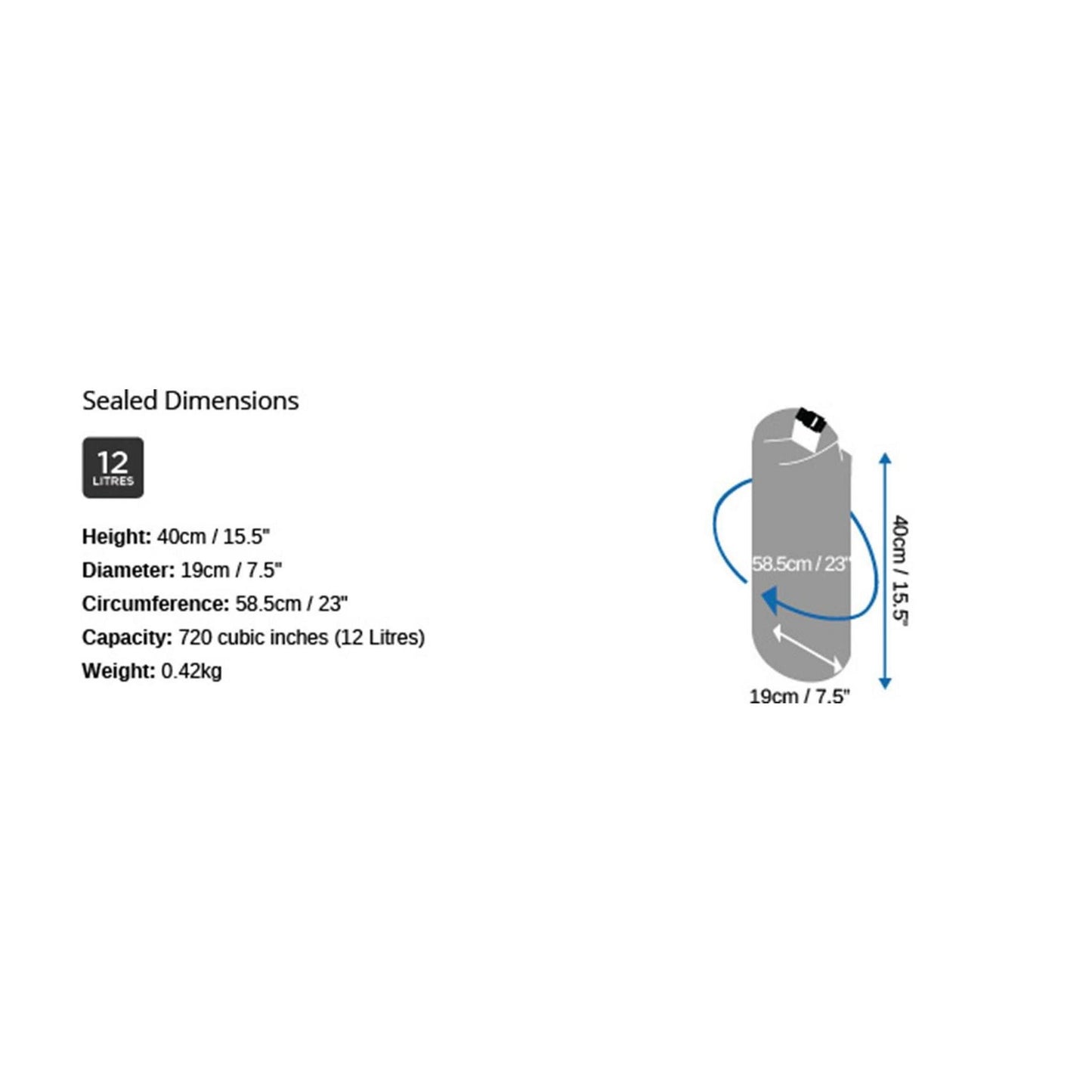OverBoard wasserdichter Packsack