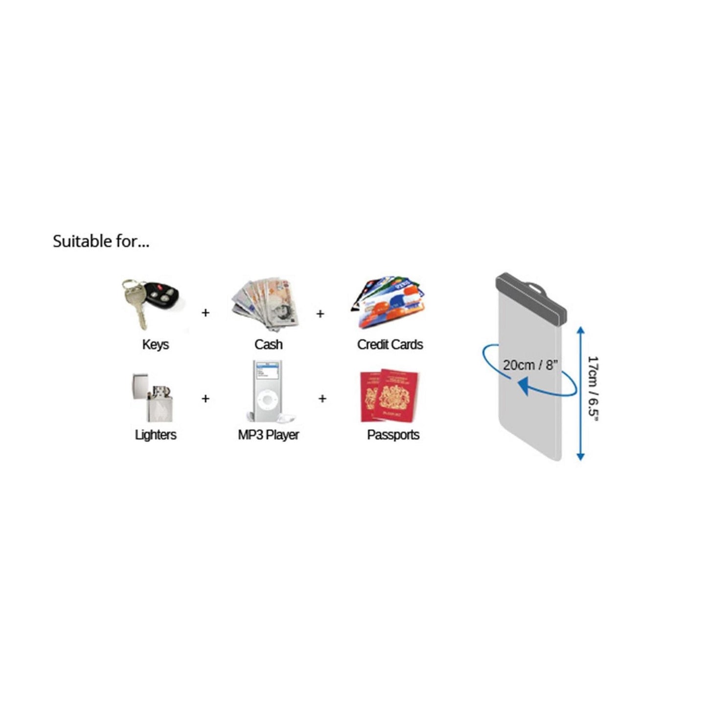 OverBoard wasserdichte Mehrzweck Tasche