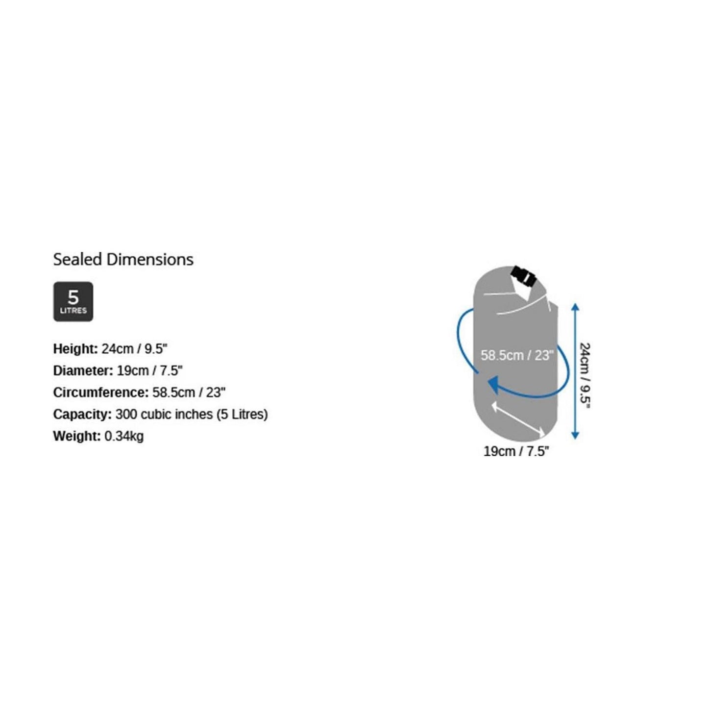 OverBoard wasserdichter Packsack
