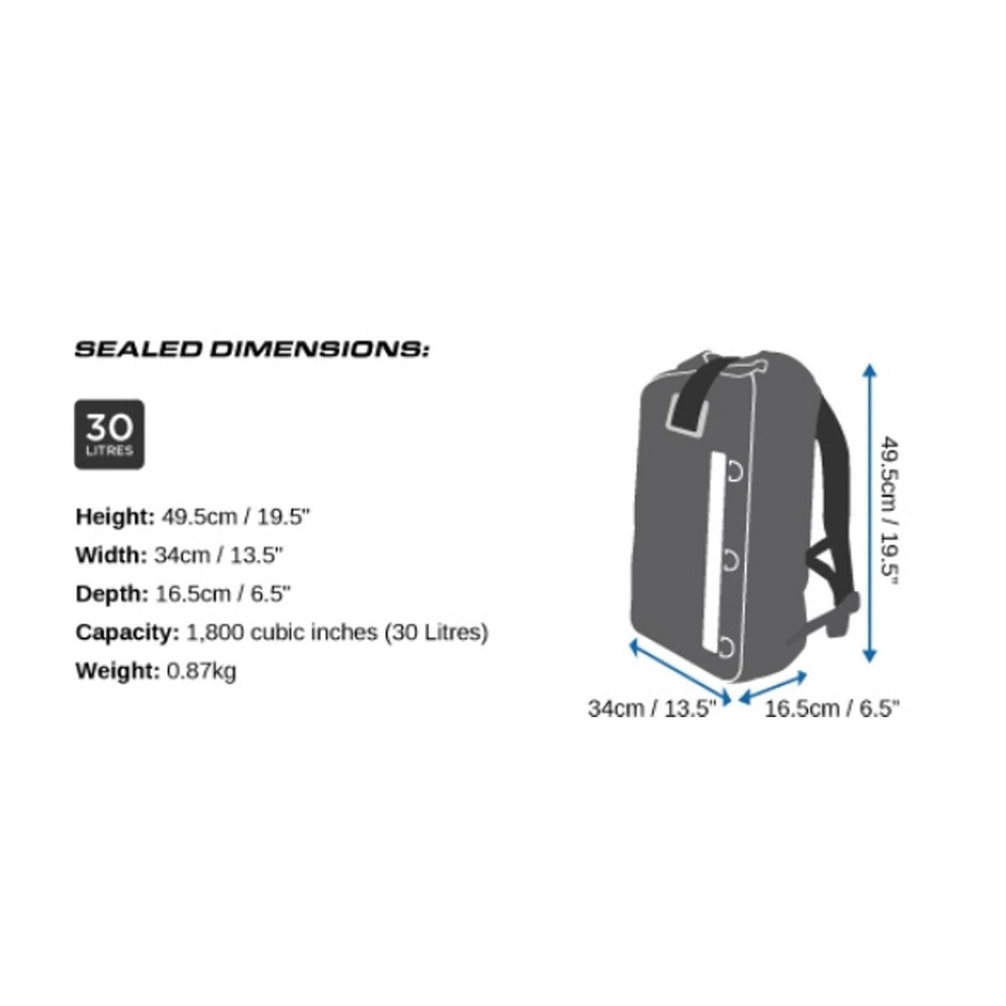 OverBoard wasserdichter Rucksack