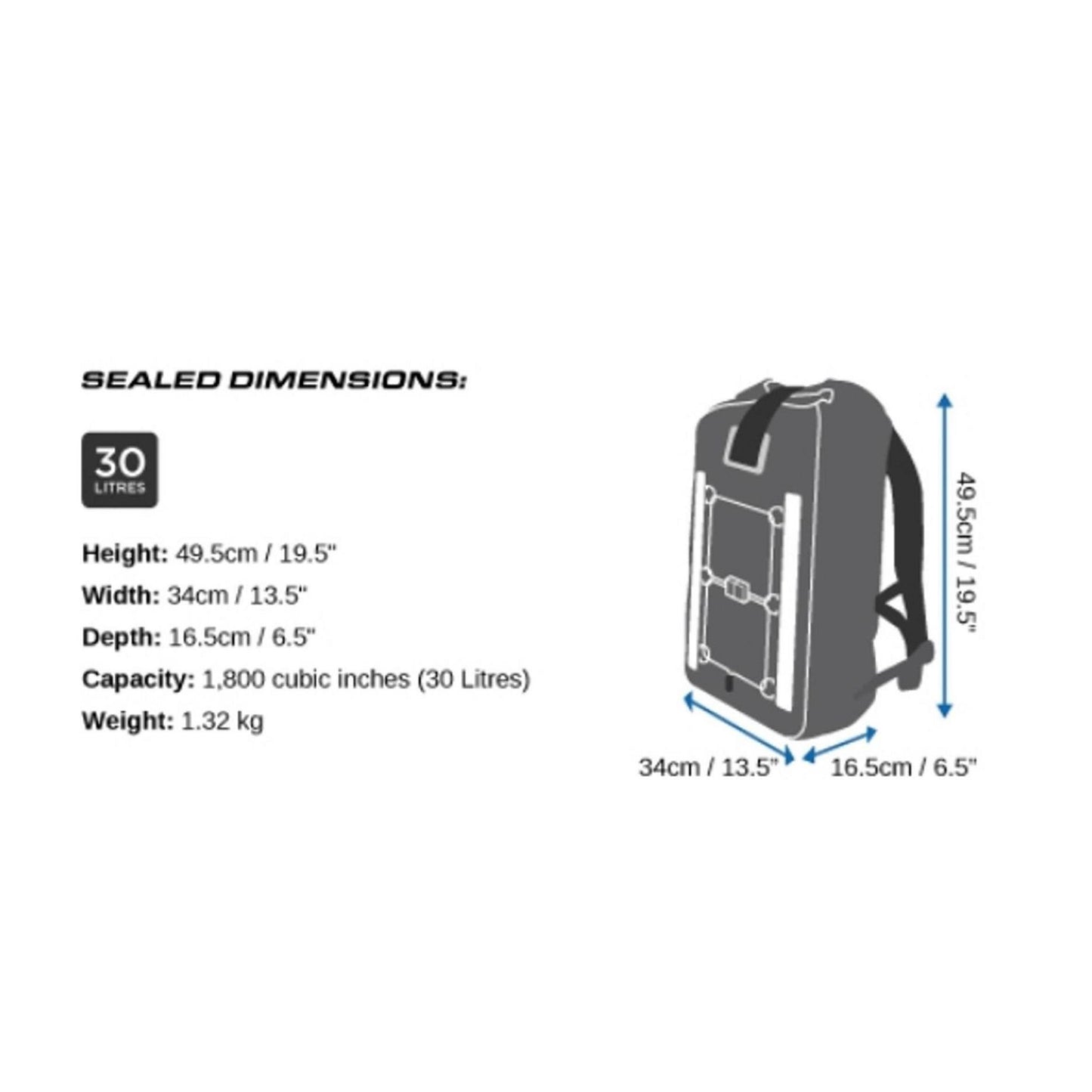 OverBoard wasserdichter Rucksack Pro