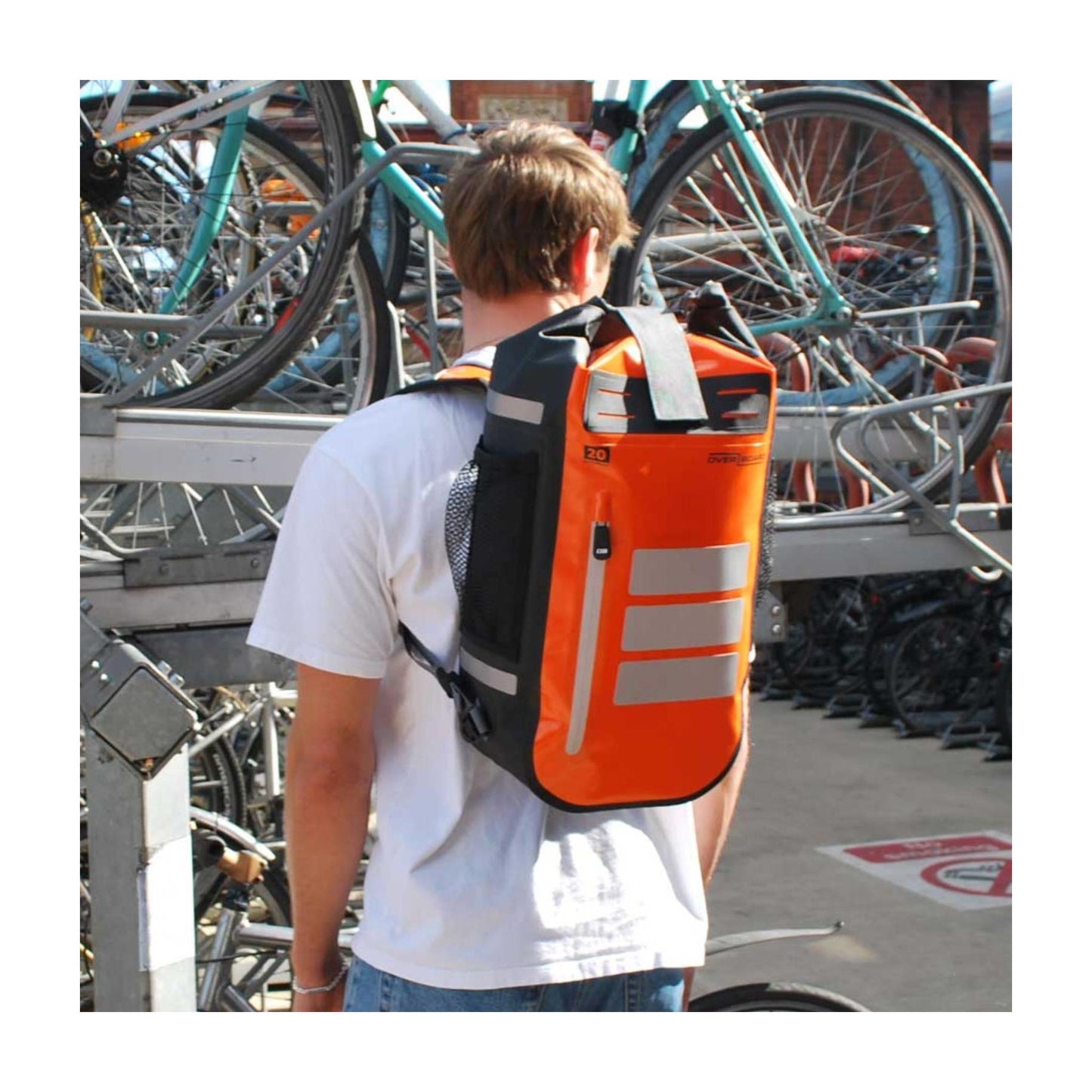 OverBoard wasserdichter Rucksack Pro-Vis 20 Lit Ge
