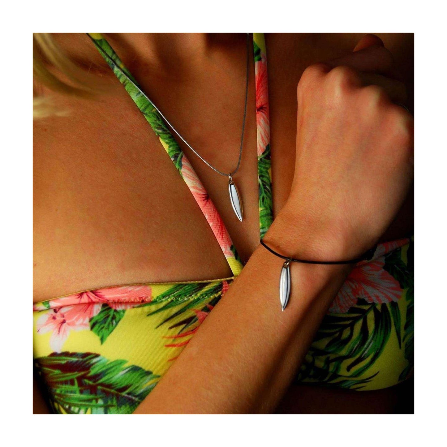 Silver+Surf Silber Schmuck Surfboard