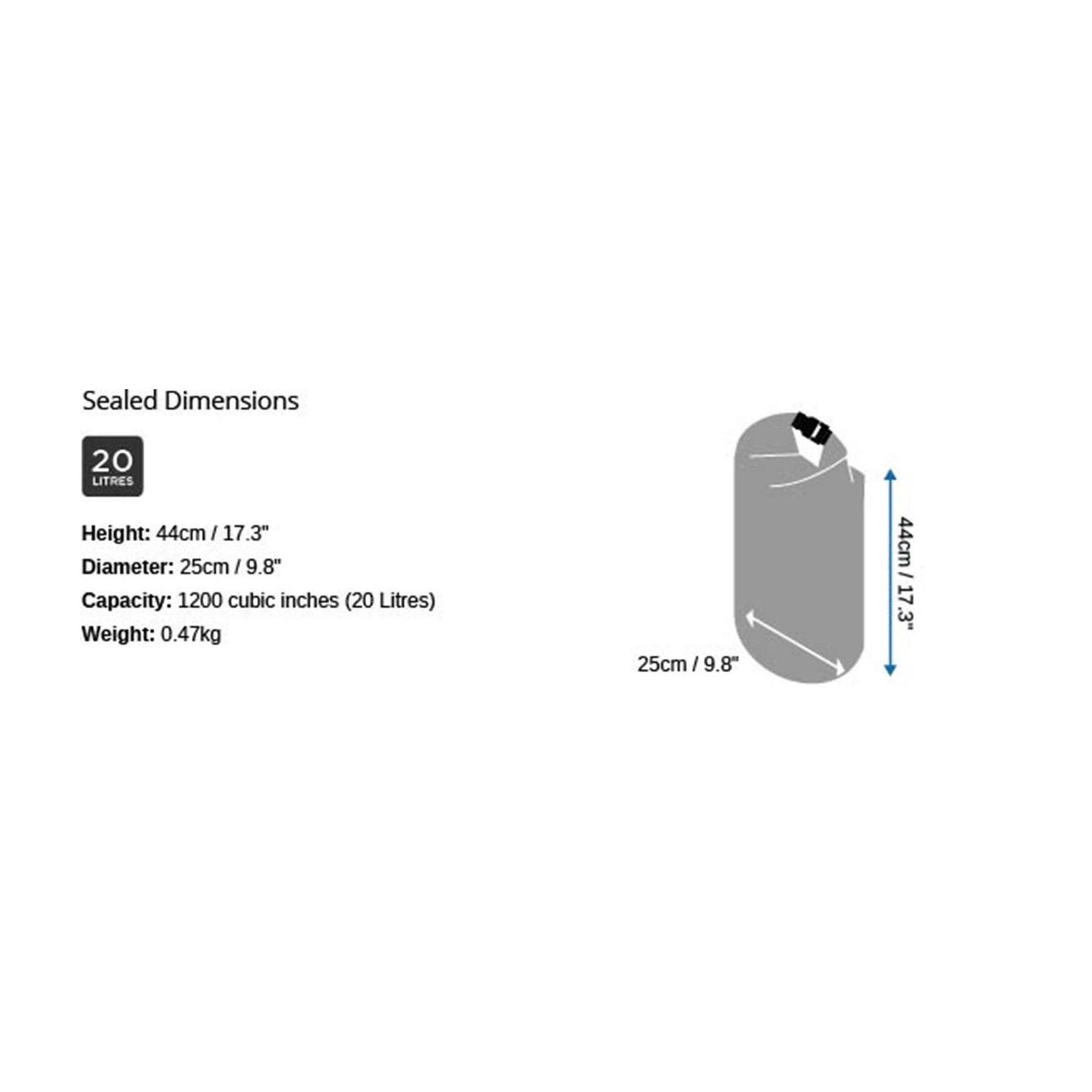OverBoard wasserdichter Packsack