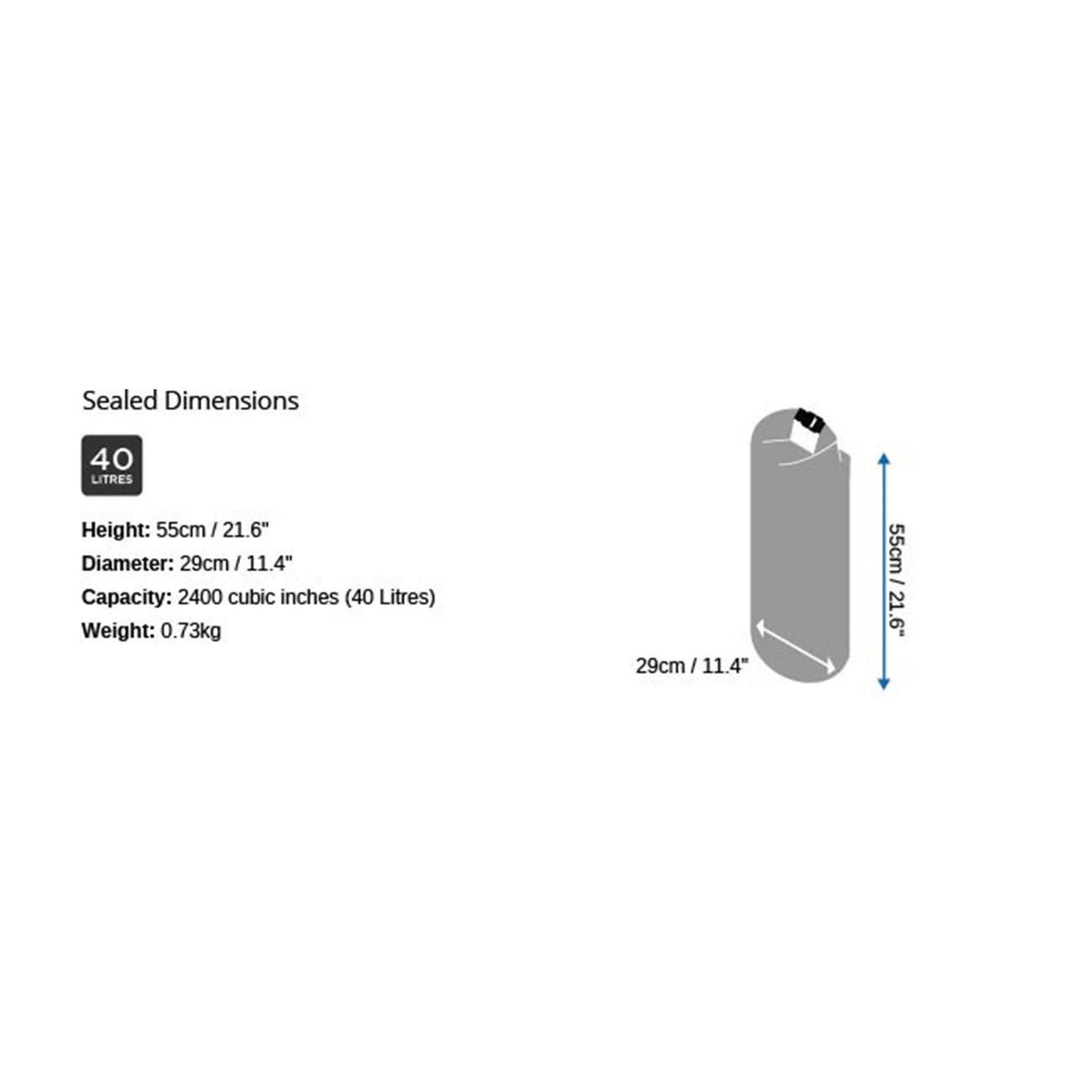 OverBoard wasserdichter Packsack