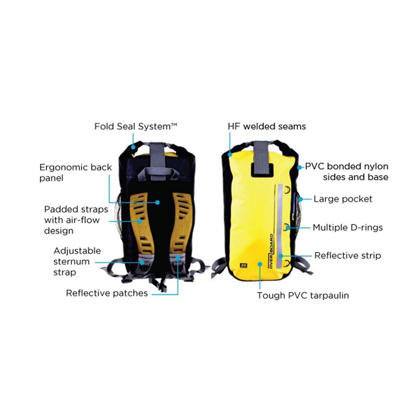 OverBoard wasserdichter Rucksack