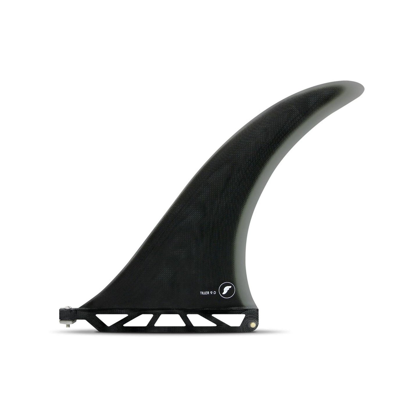 FUTURES Single Fin Tiller 9.0 Fiberglass US base 9.0 Schwarz