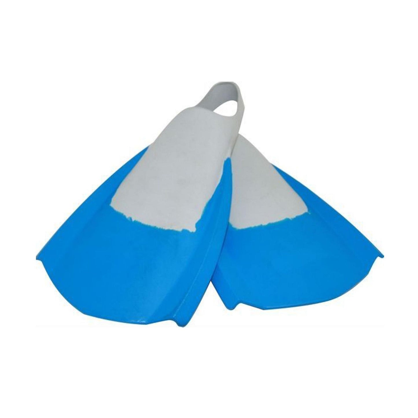 WAVE POWER Bodyboard Flossen S 38-40 Blau Grau