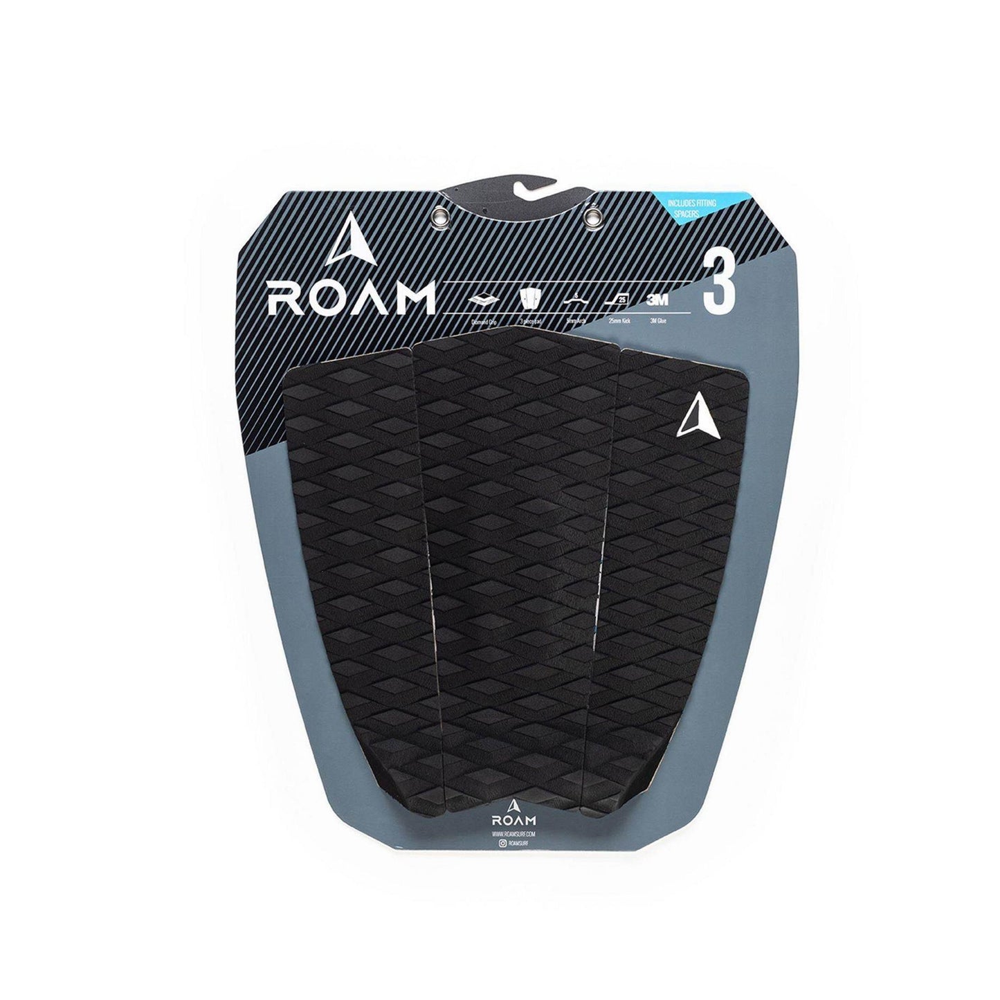 ROAM Footpad Deck Grip Traction Pad 3-tlg