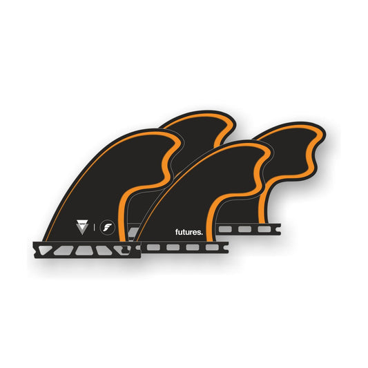 FUTURES Quad Fin Set Tomo Fiberglass