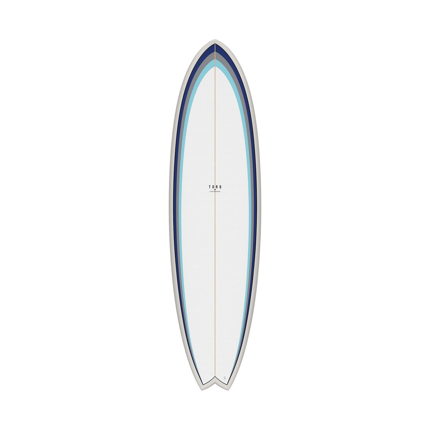 Surfboard TORQ TET 7.2 MOD Fish Classic 3.0 x 22 1/2 53 Weiss