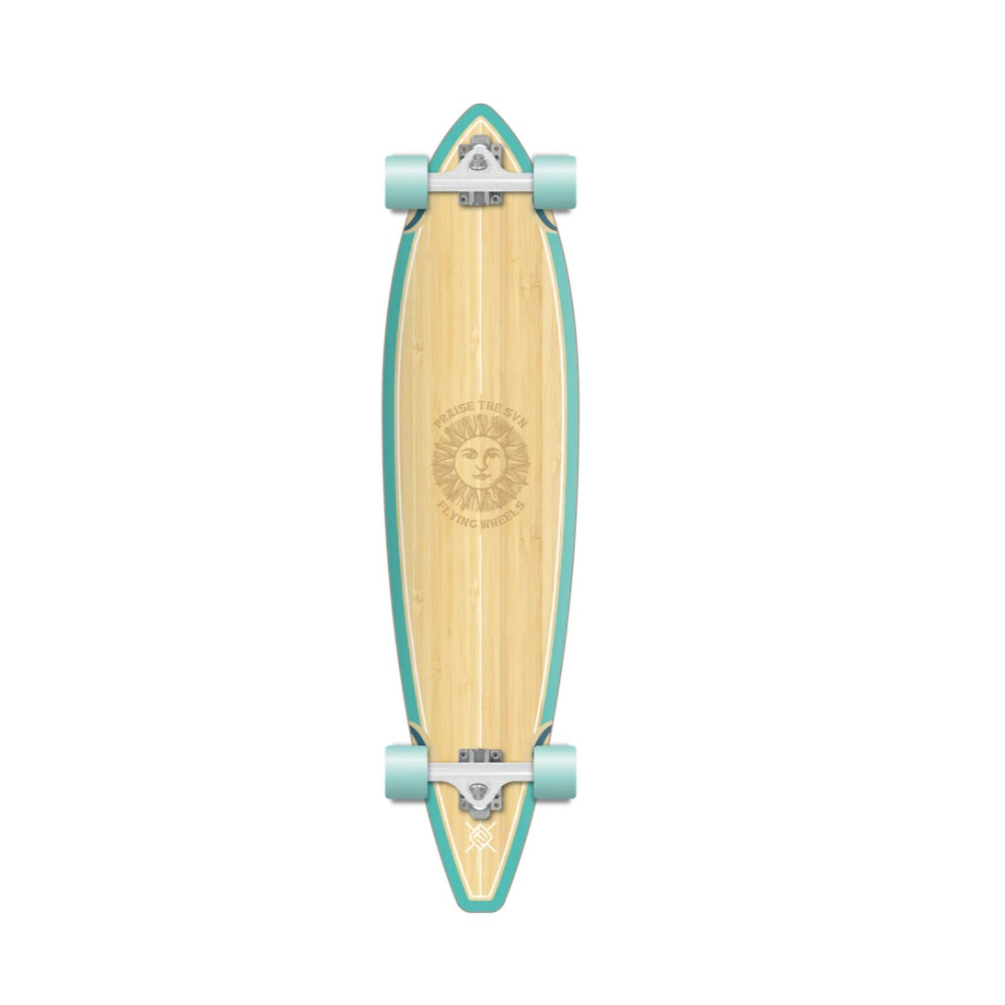 Flying Wheels Gun Skateboard Praise