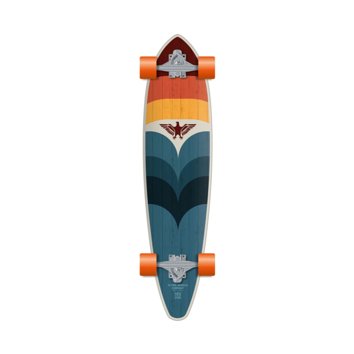 Flying Wheels Gun Skateboard Eagle