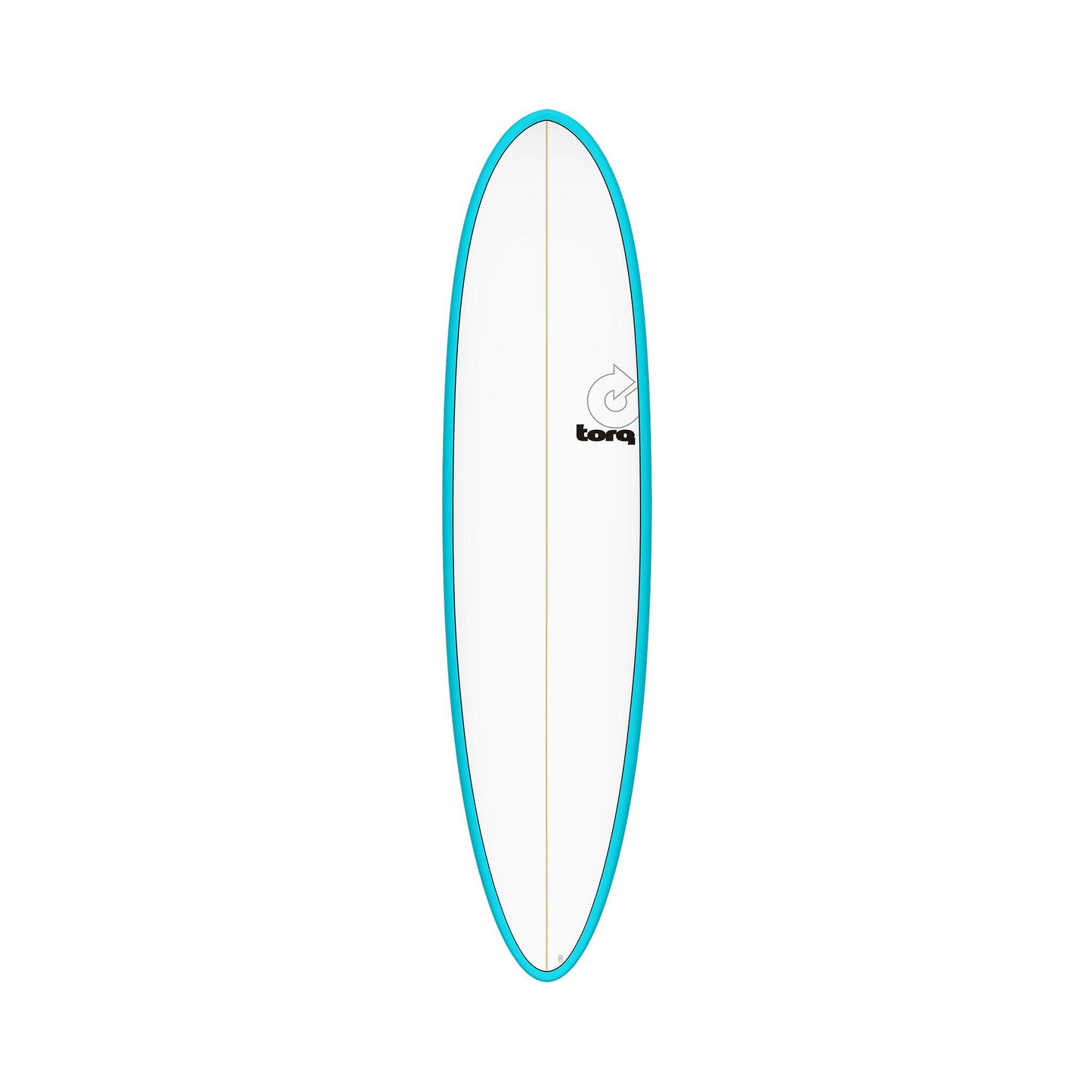 Surfboard TORQ TET MOD Fun 7.6 x 21 1/2 52 Blue Pinline Funboard