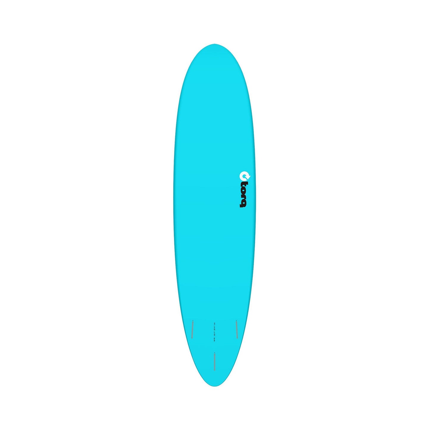 Surfboard TORQ TET MOD Fun 7.6 x 21 1/2 52 Blue Pinline Funboard