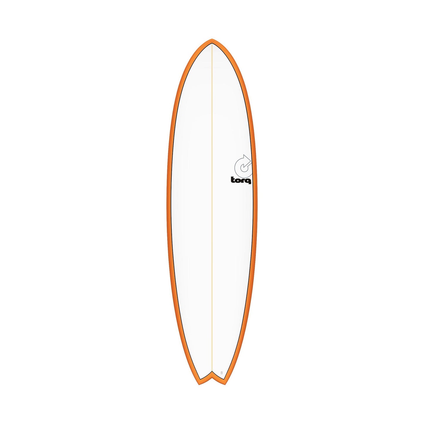 Surfboard TORQ TET 7.2 MOD Fish Orange Rail