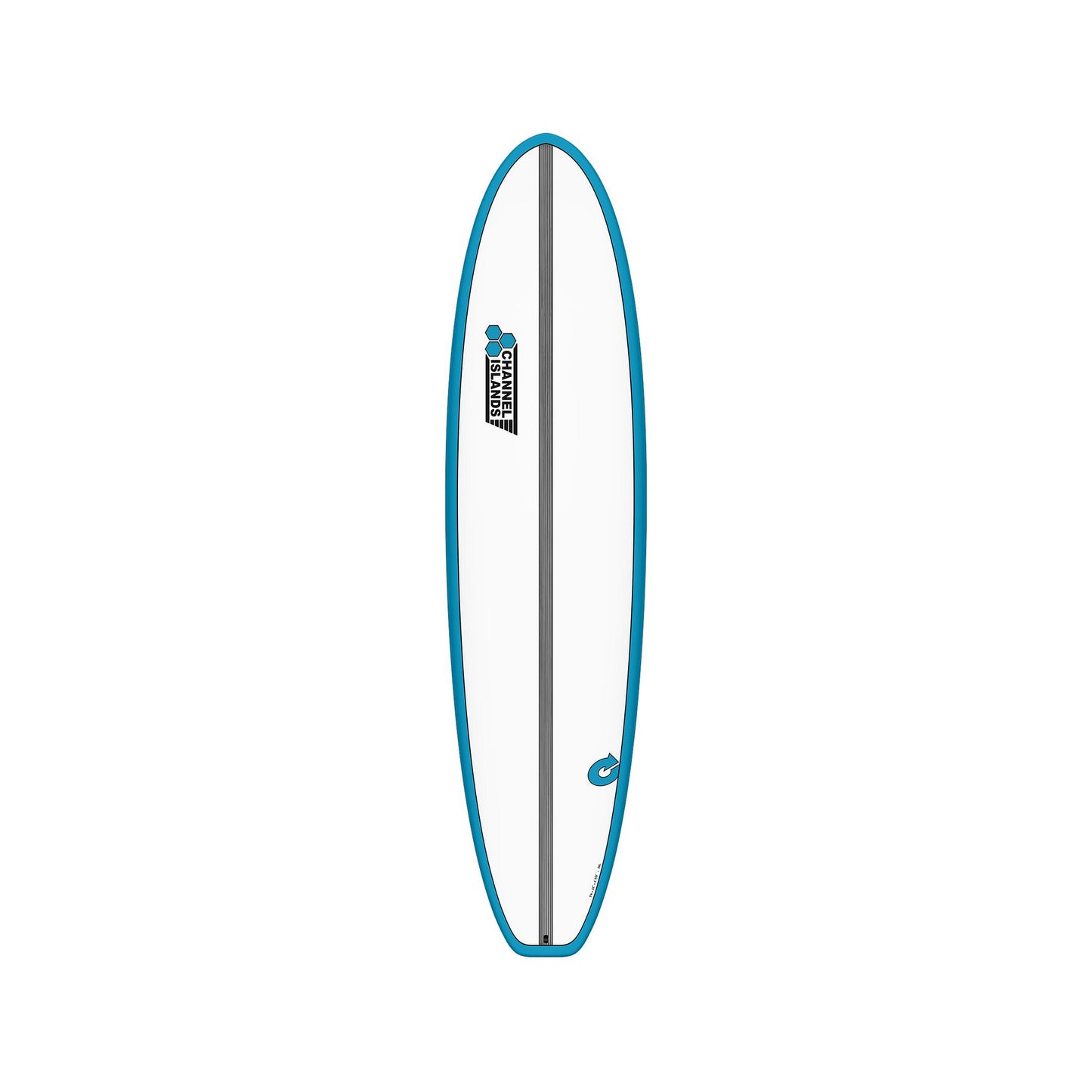 Surfboard CHANNEL ISLANDS X-lite Chancho 8.0 x 22 1/4 63 Blue Mini Longboard