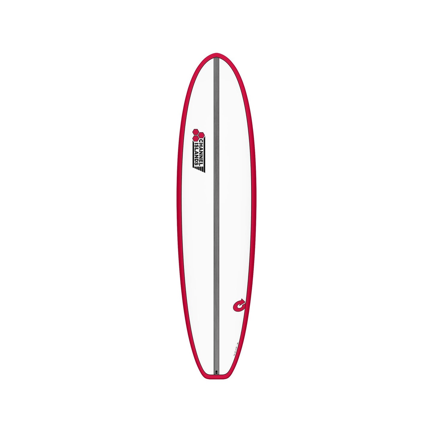 Surfboard CHANNEL ISLANDS X-lite Chancho 8.0 x 22 1/4 63 Red Mini Longboard