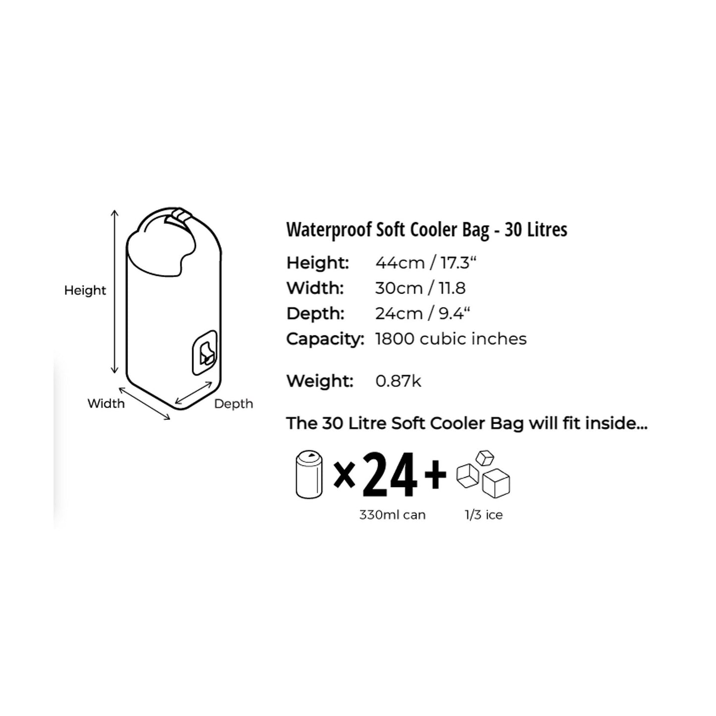 OverBoard Soft Cooler Bag Kühltasche