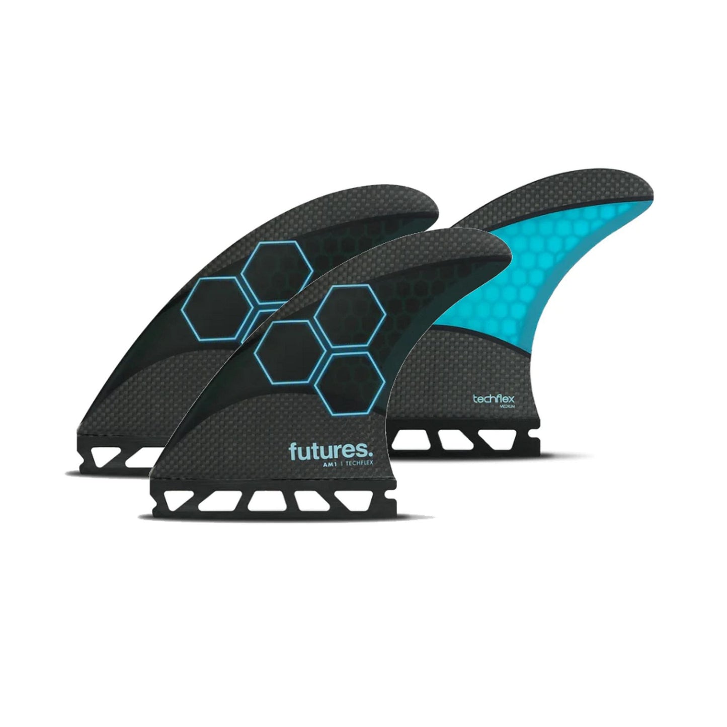 FUTURES Thruster Fin Set AM1 Al Merrick Techflex