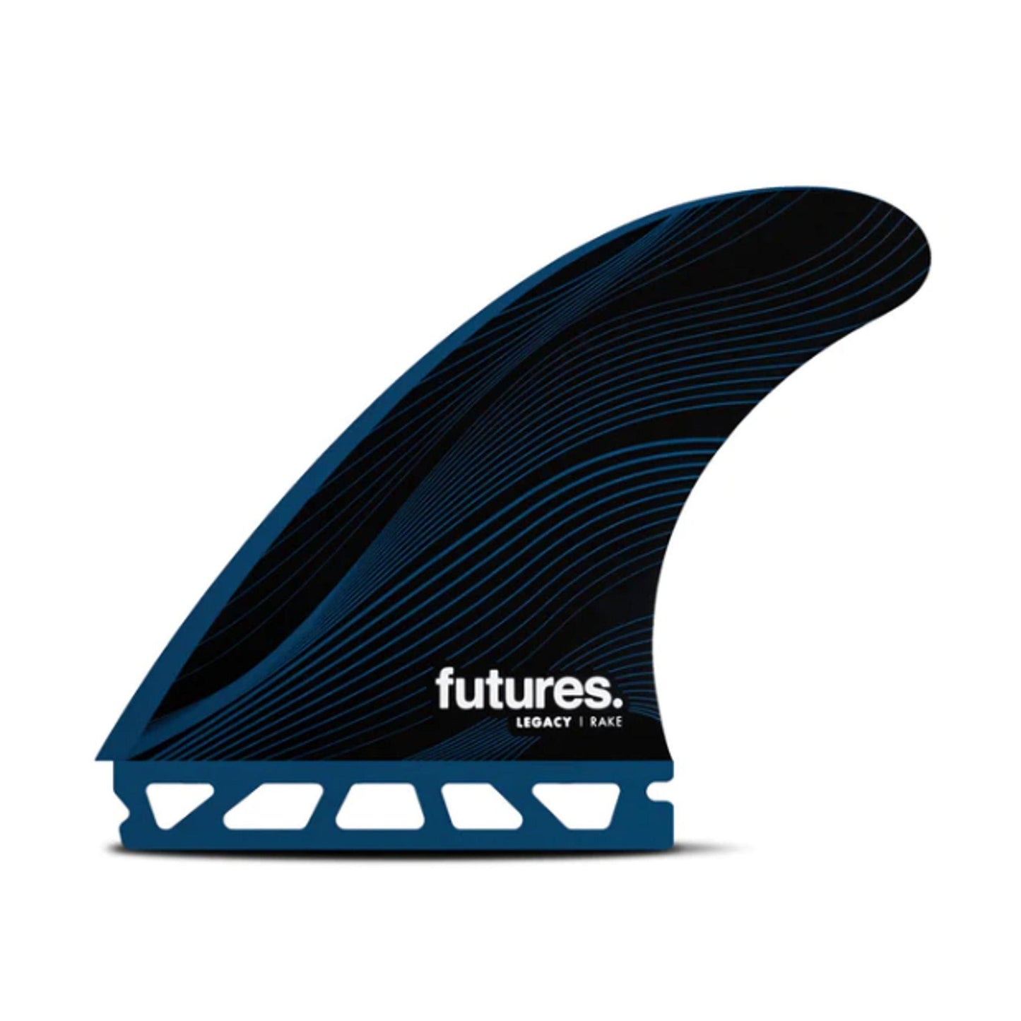 FUTURES Thruster Fin Set R8 Legacy Rake