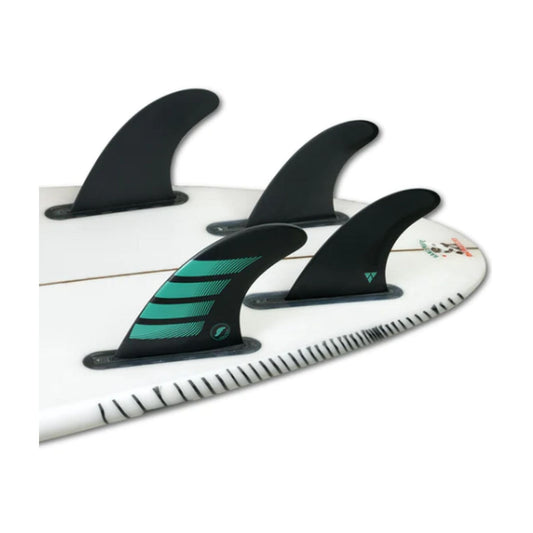 FUTURES Quad Thruster 5 Fin Set F6 Alpha