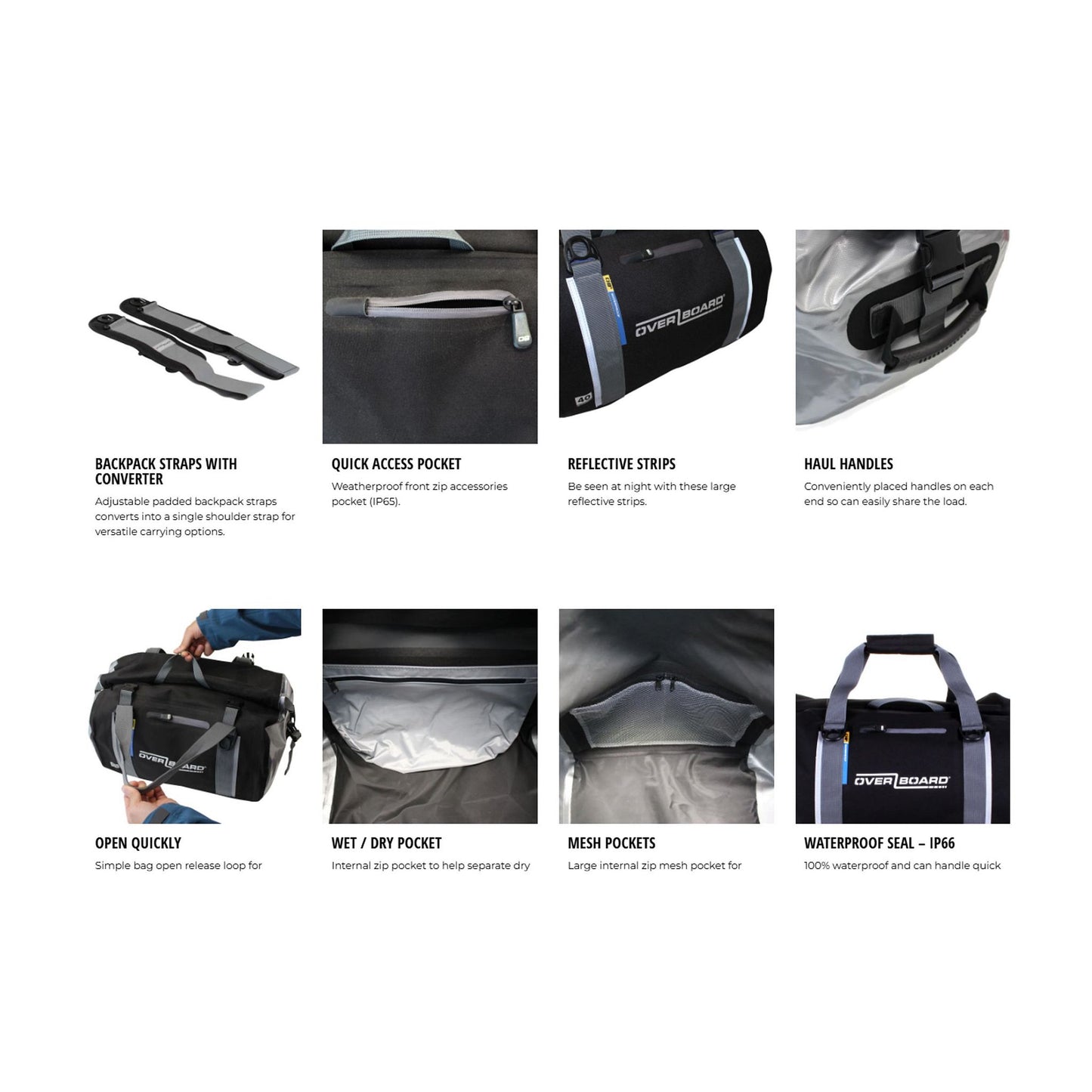 OverBoard wasserdichte Duffel Bag