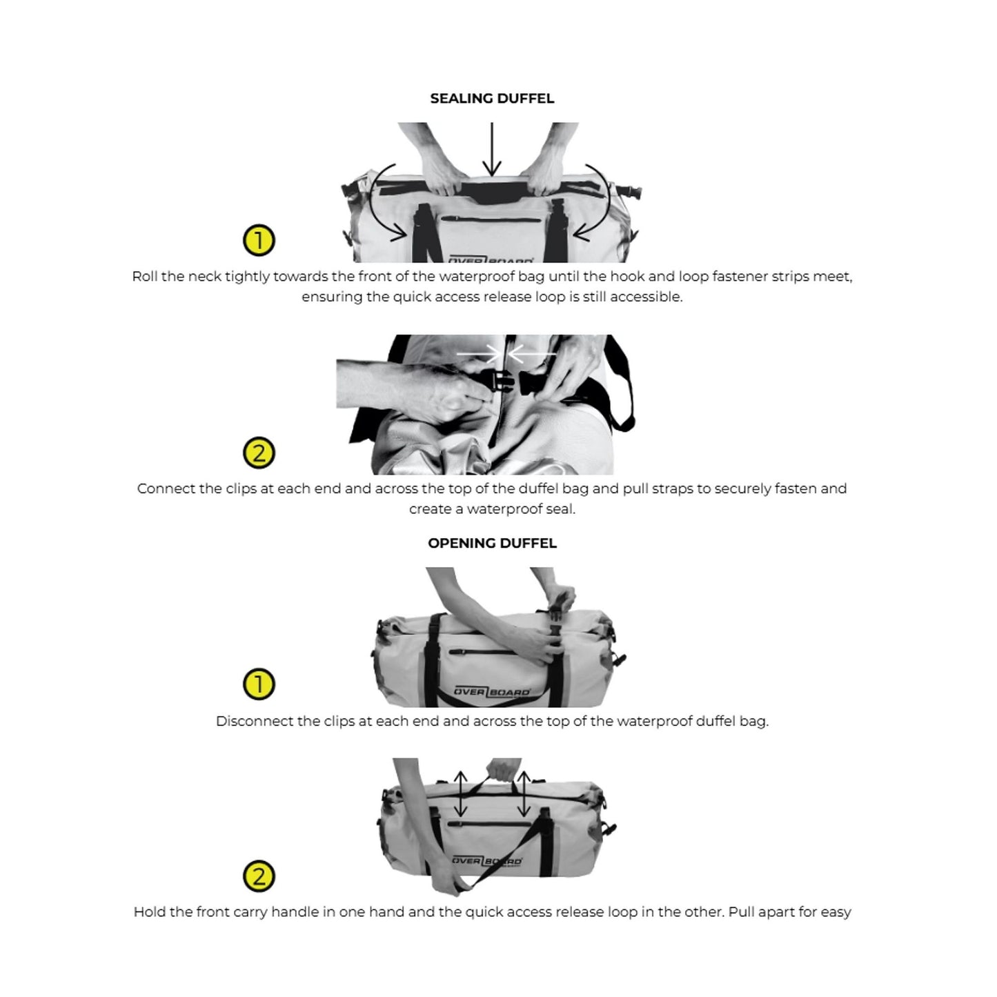 OverBoard wasserdichte Duffel Bag