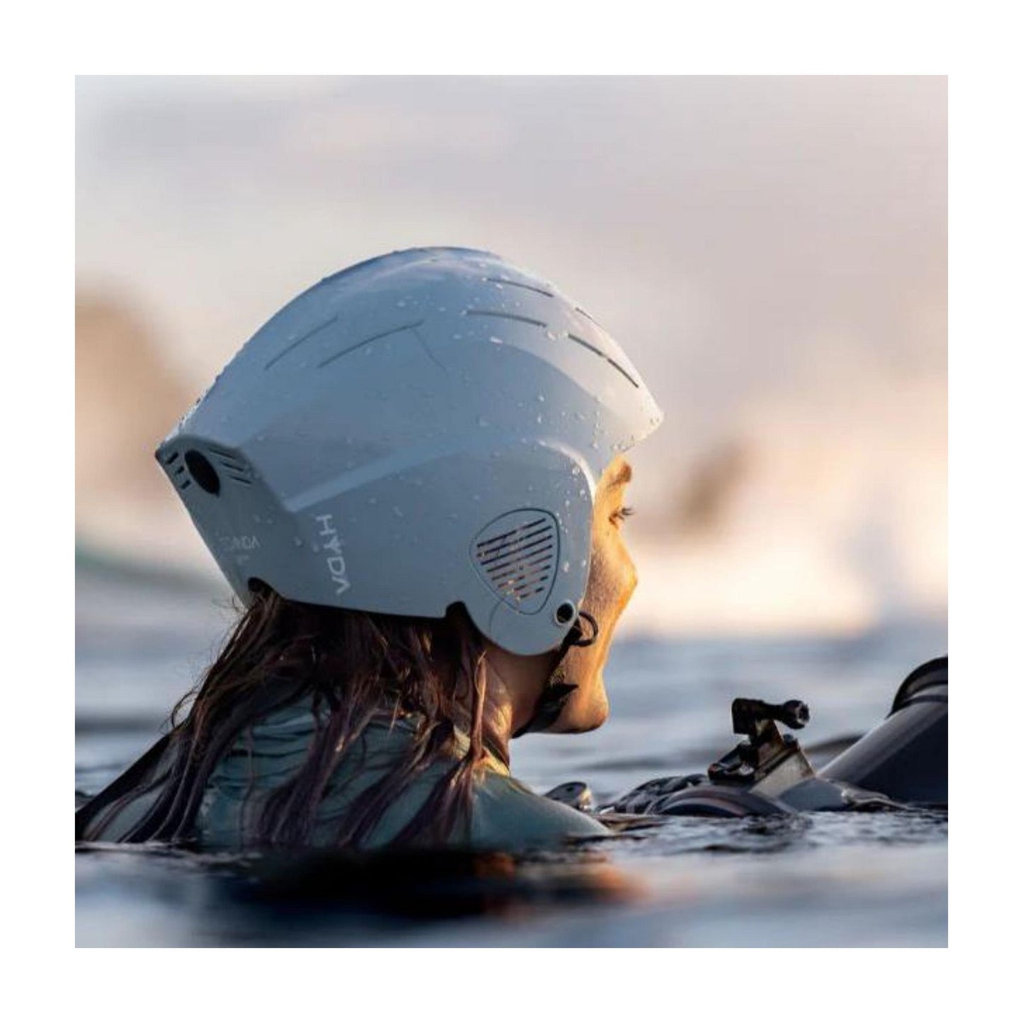 HYDA Coanda Core Wassersport Helm Grey