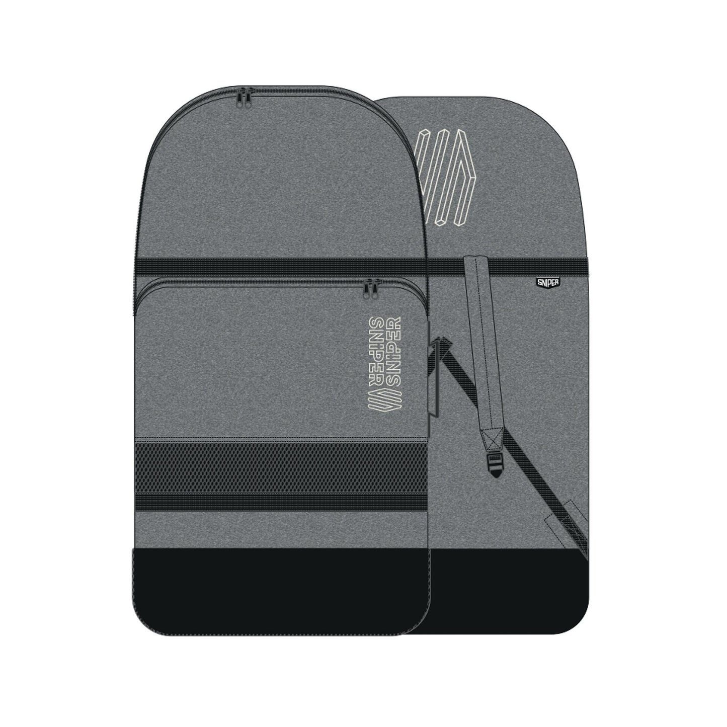 SNIPER Bodyboard Tasche Single Cover Deluxe