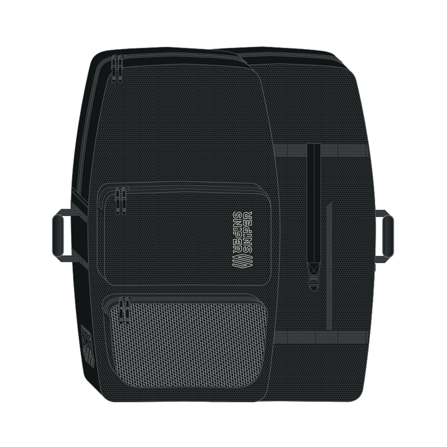 SNIPER Bodyboard Tasche Twincover Deluxe