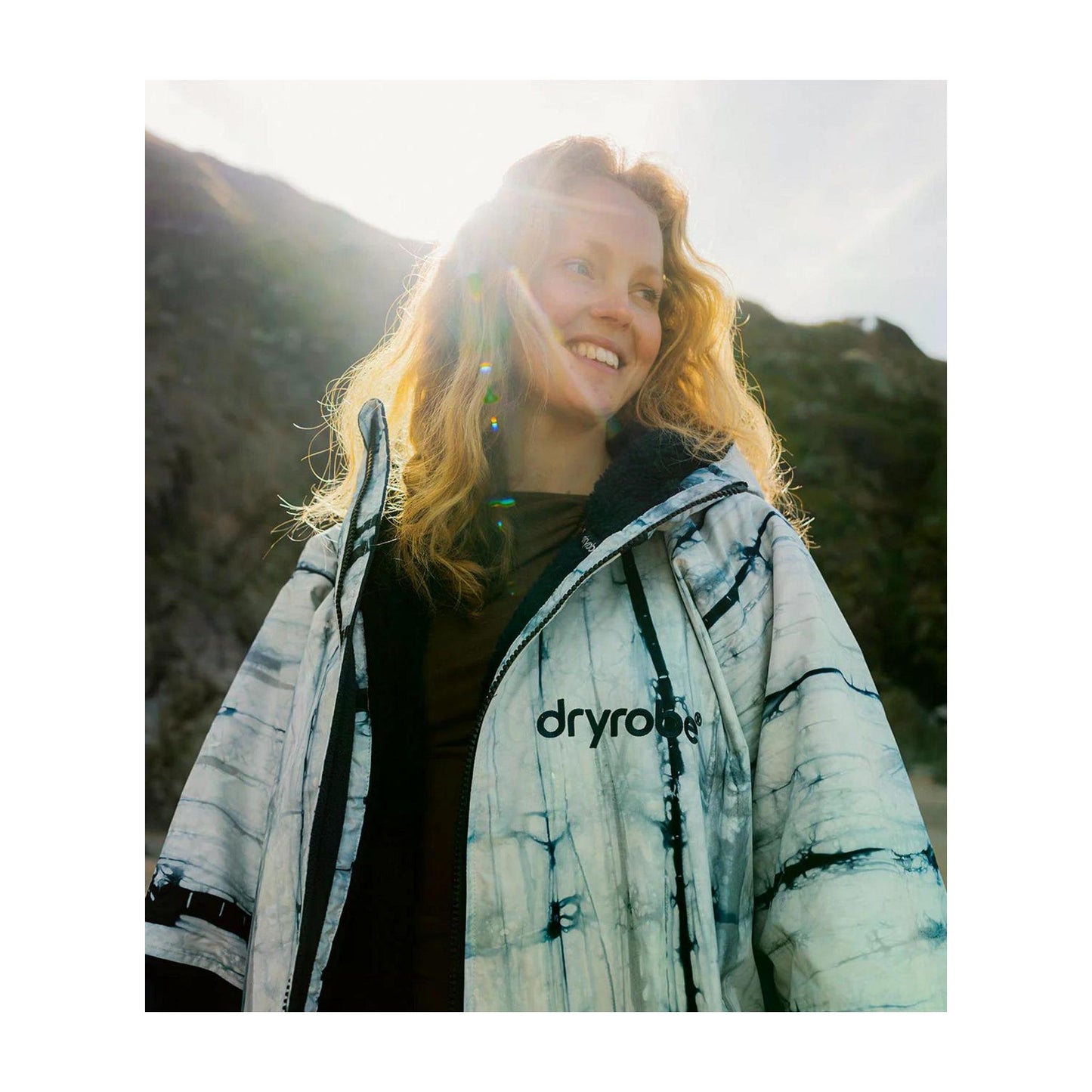 DRYROBE Advance Long Sleeve Batik Blau Adult