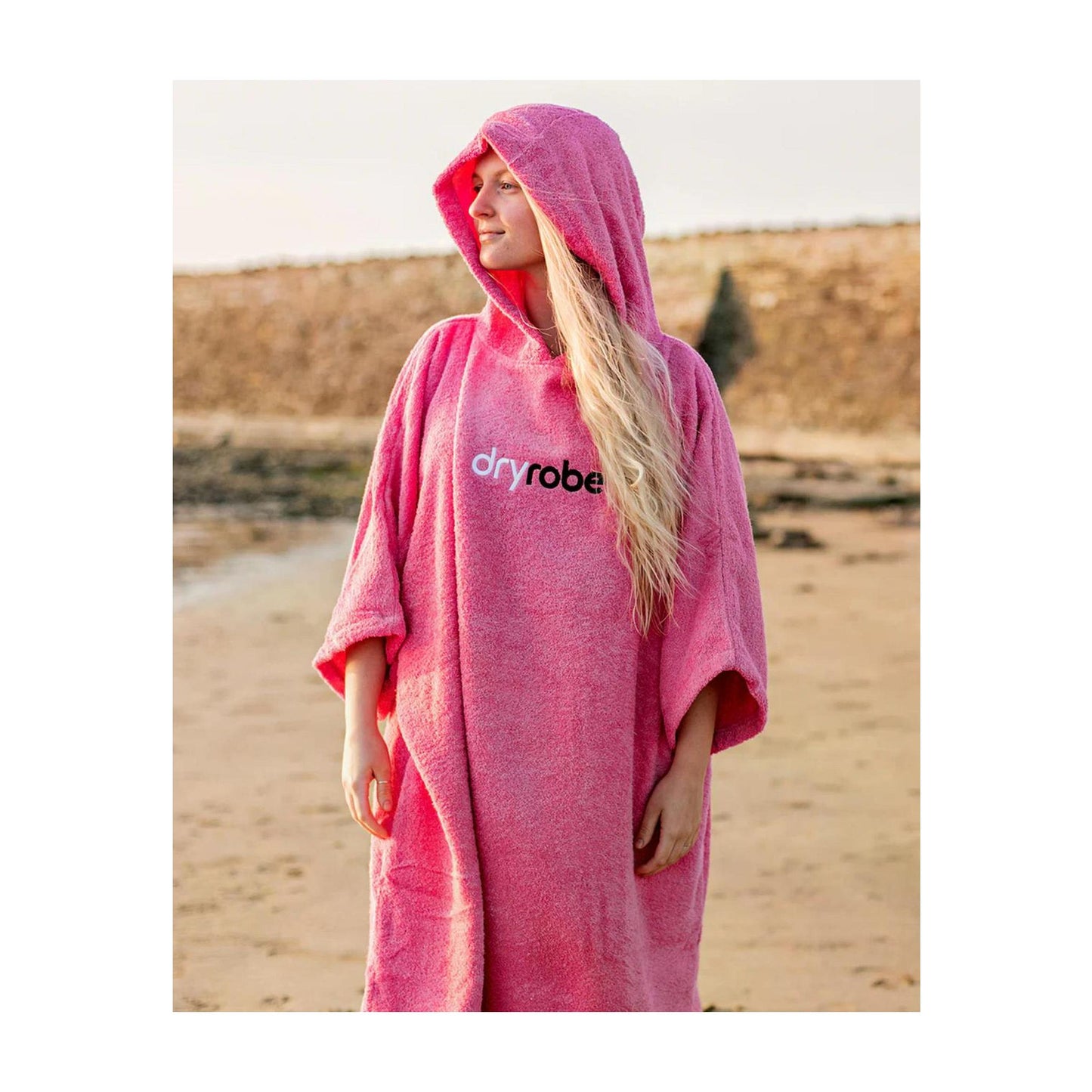 DRYROBE Handtuchmantel Bio-Baumwolle