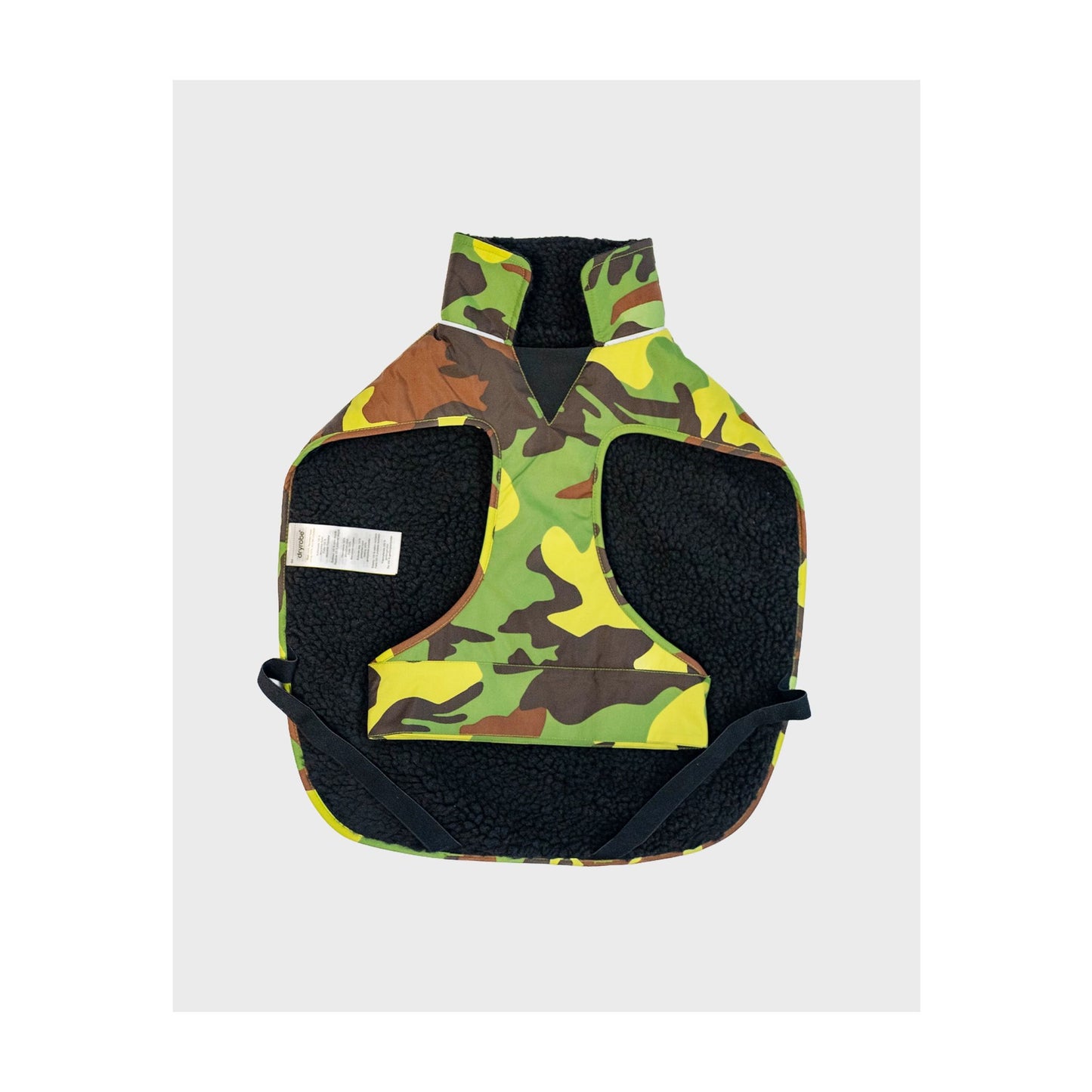 DRYROBE Dog Coat Hundemantel Green Camo Dogs