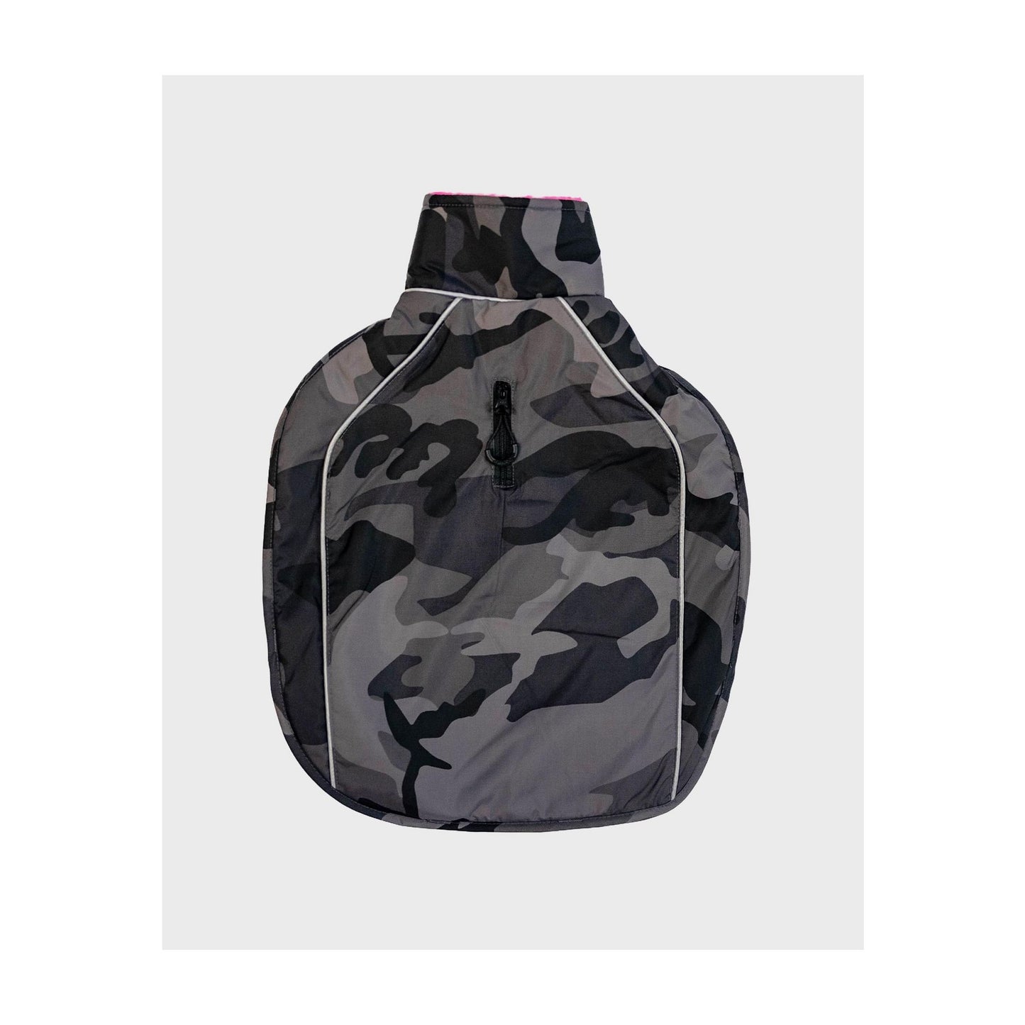 DRYROBE Dog Coat Hundemantel Black Camo Pink Dogs