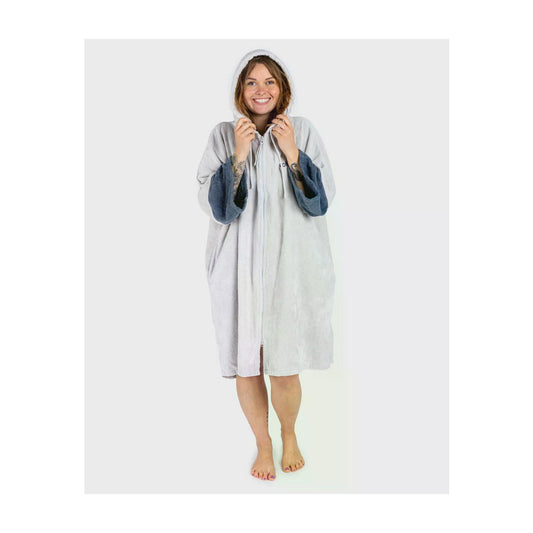 DRYROBE Fullzip Handtuchmantel Baumwolle