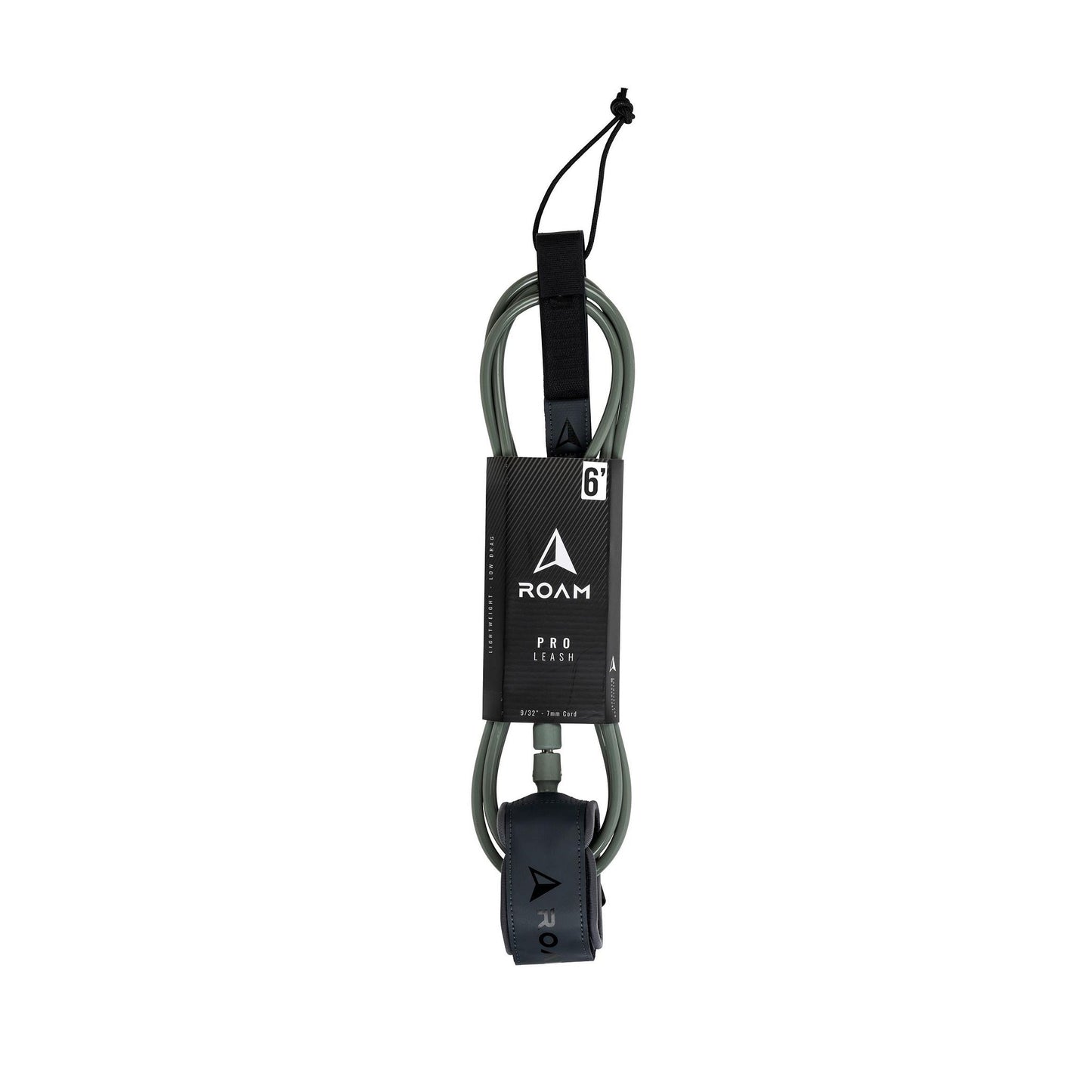 ROAM Surfboard Leash PRO 9.0 Grau