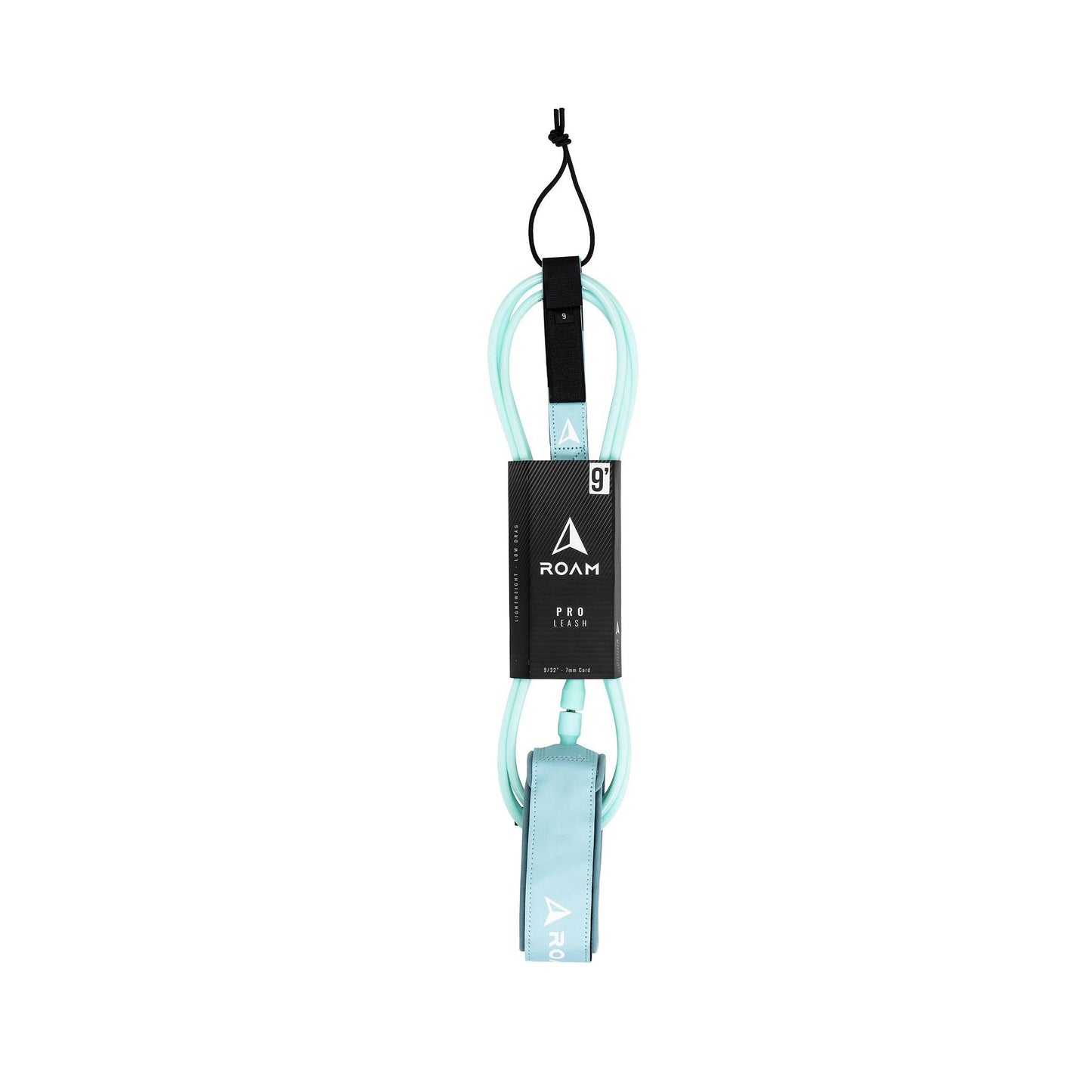 ROAM Surfboard Leash PRO 9.0 Knie Lite Teal