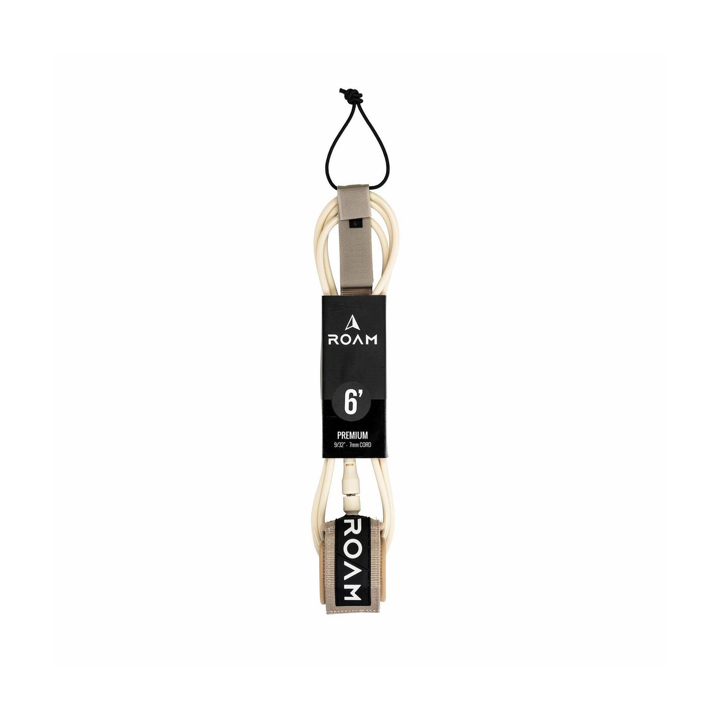 ROAM Surfboard Leash Premium 9.0 Sand