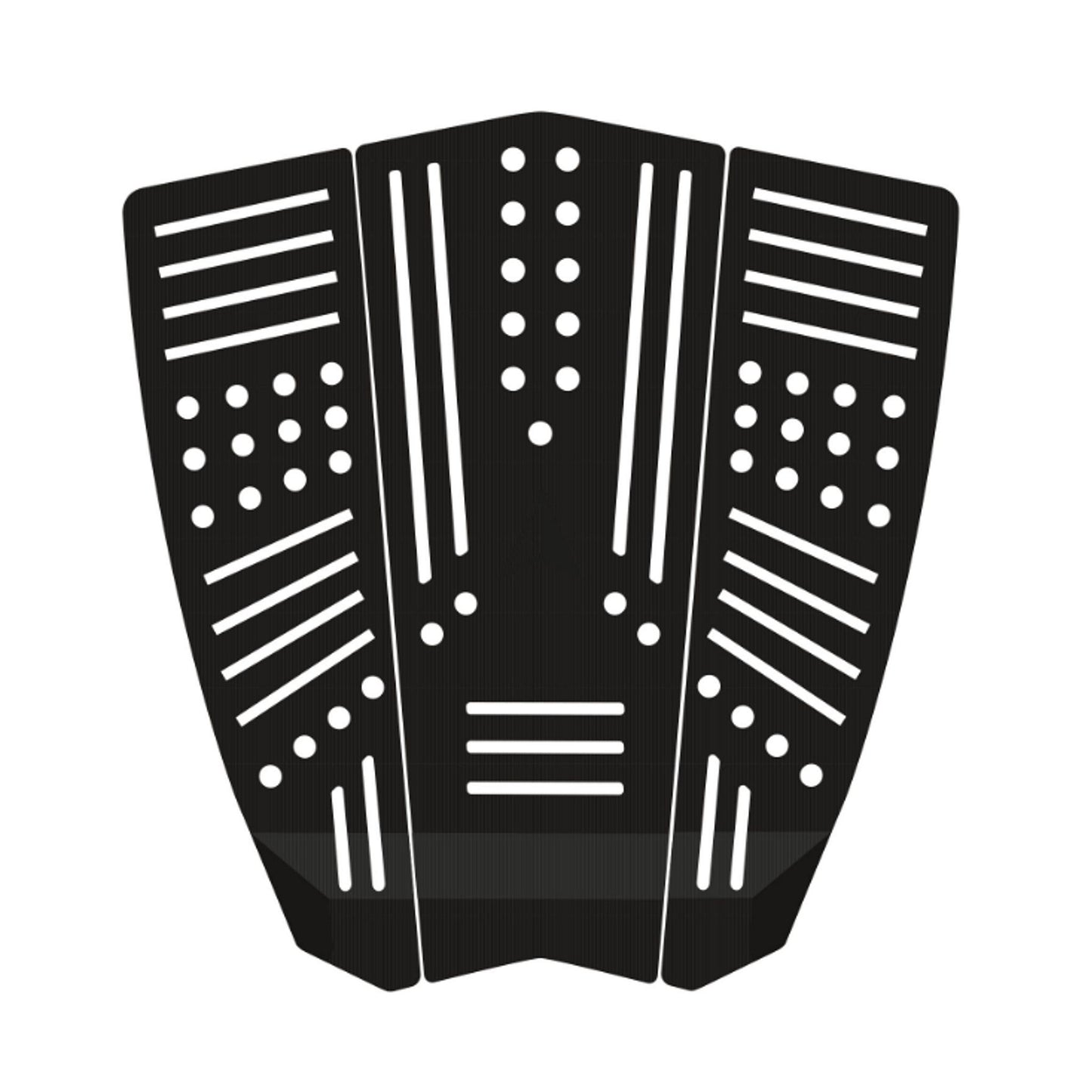 ROAM Footpad Deck Lite Traction Pad 3 tlg Schwarz