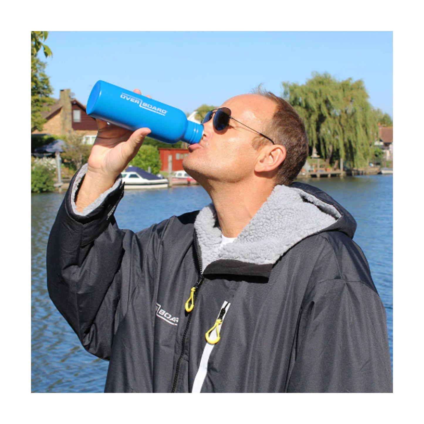 OverBoard Edelstahl Trinkflasche 750ml