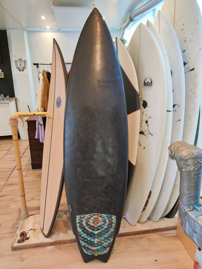 Surfboard 6`1", full Carbon - gebraucht - MANKO SURFBOARDS