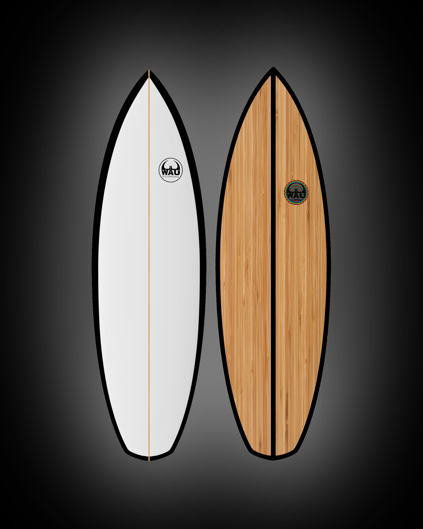 THRIFTSHOP Eco River Surfboard  - Handmade in Germany