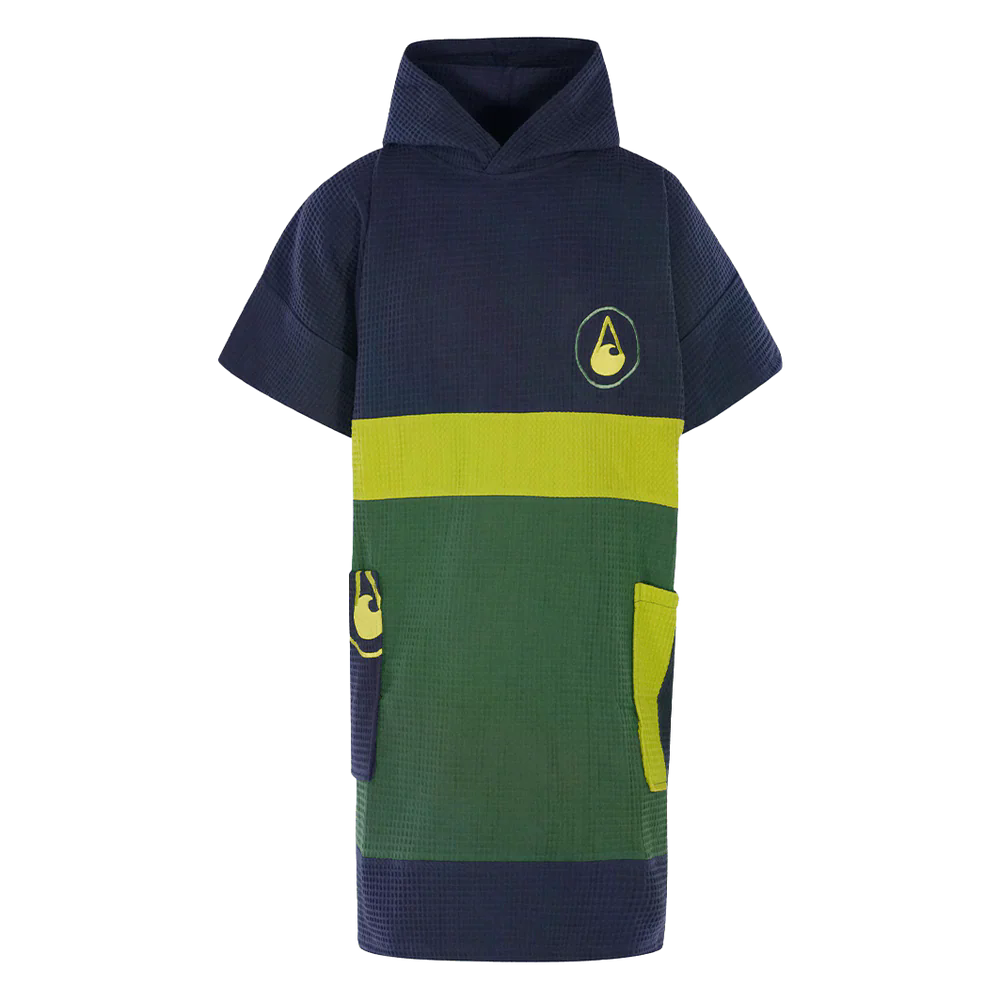 WAVE Hawaii, Travel Poncho Pampatar, Baumwolle Waffle Piquee