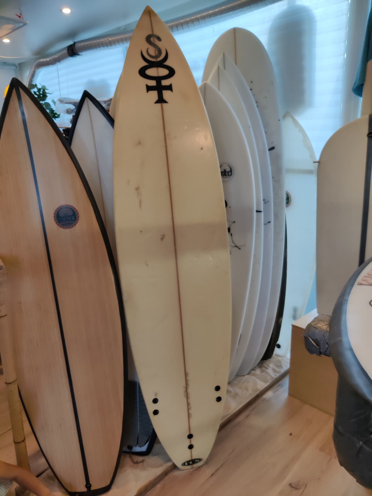 Surfboard 6`10" Midlength - gebraucht